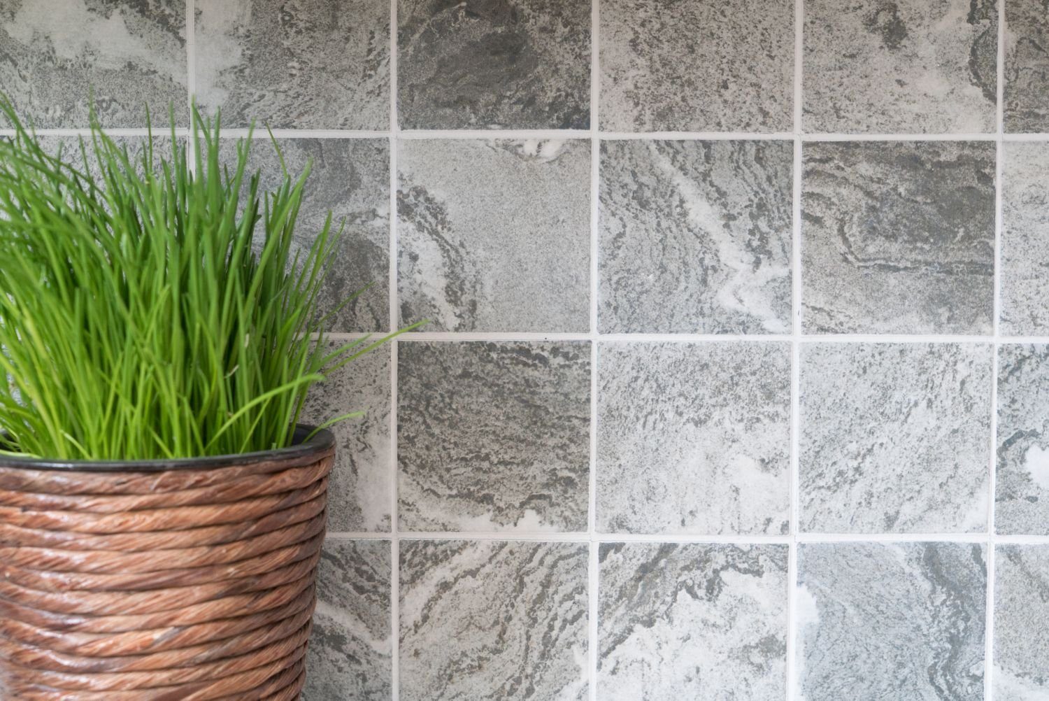 Mosani Mosaikfliesen Keramikmosaik Mosaikfliesen grau matt / 10 Mosaikmatten