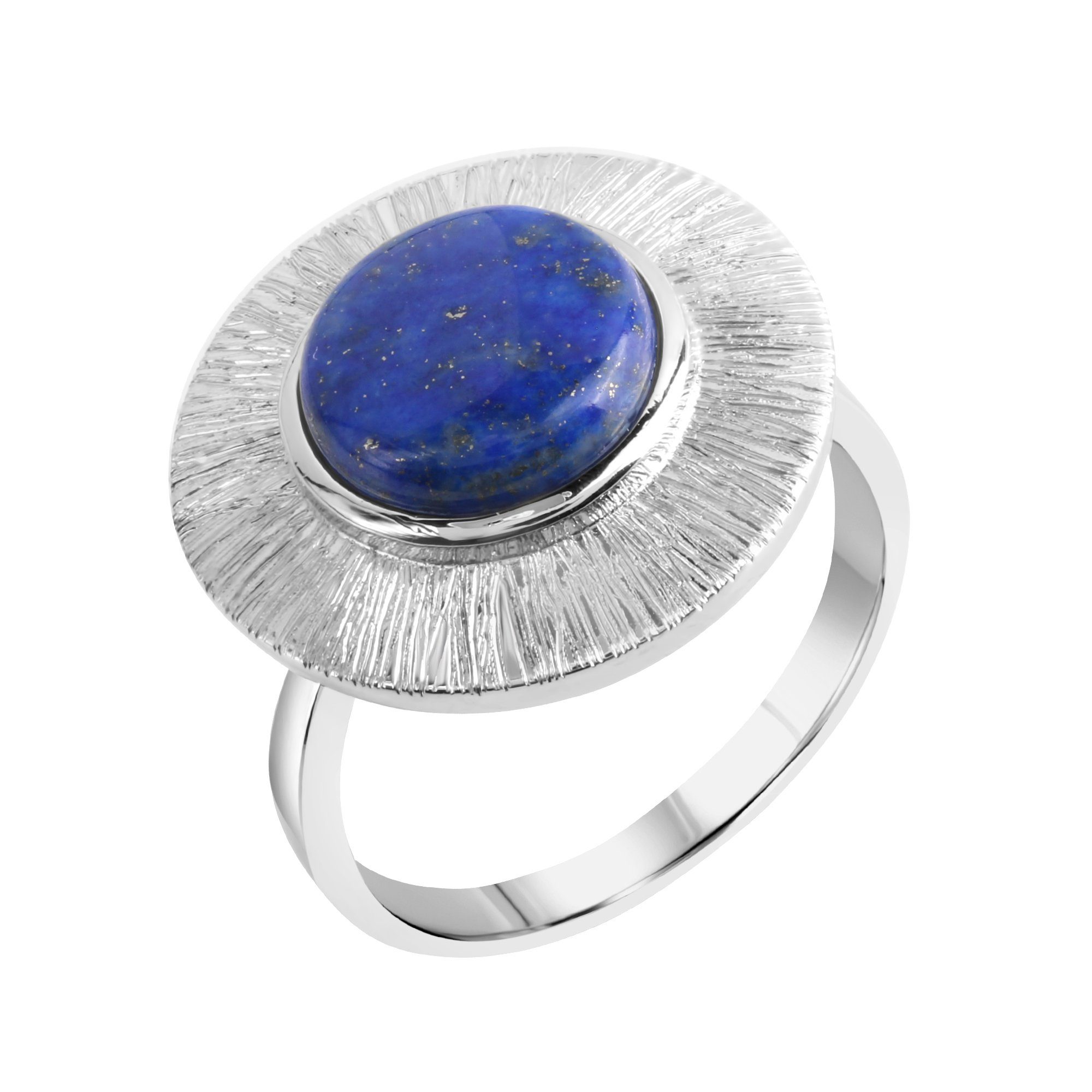 rhodiniert Fingerring Silber Sterling Zeeme 925 Lapis