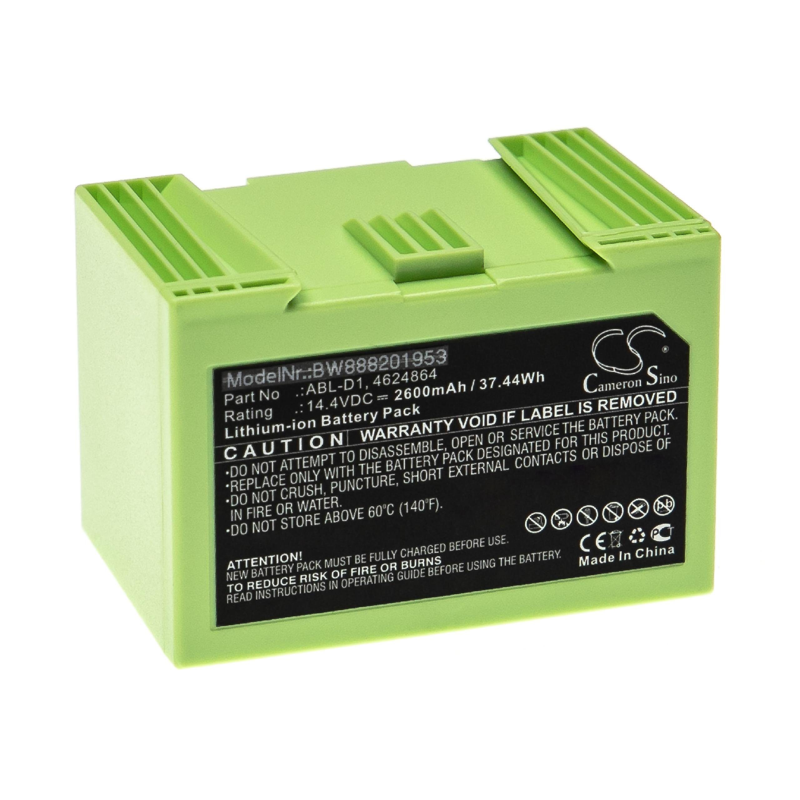 vhbw passend für iRobot Roomba E5, e5150, e515020, e5152, e5154, 5150, Staubsauger-Akku 2600 mAh