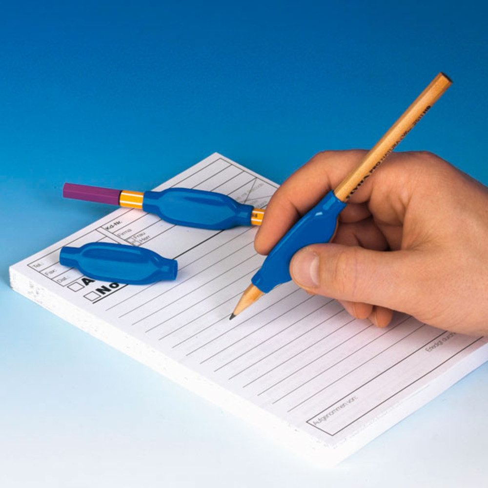 DocMed Stifthülle Kuli-/Bleistifthalter, Ergonomischer Griff, Alltagshilfe