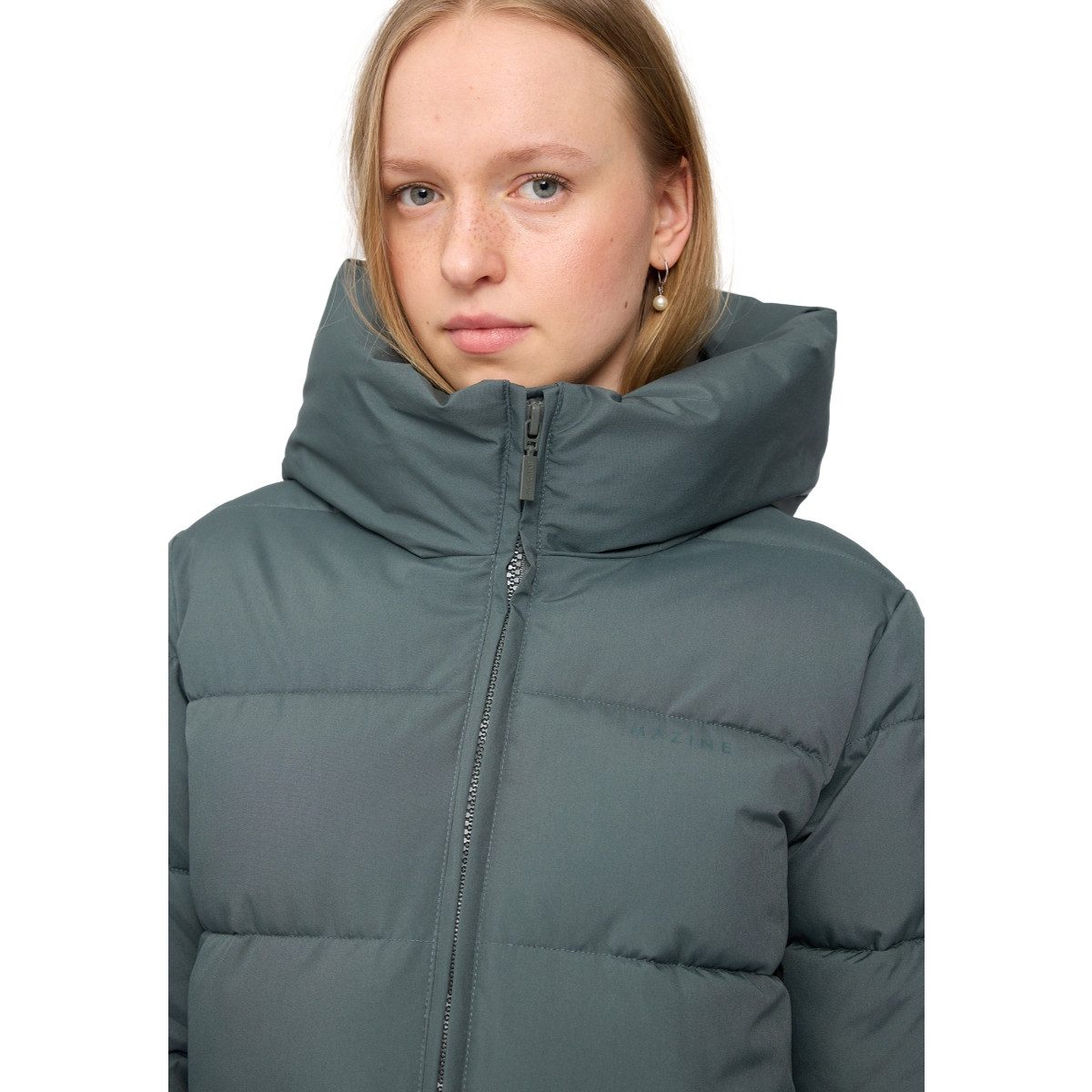 MAZINE Steppjacke Mazine Basic Mid Length Puffer Jacket - Steppjacke