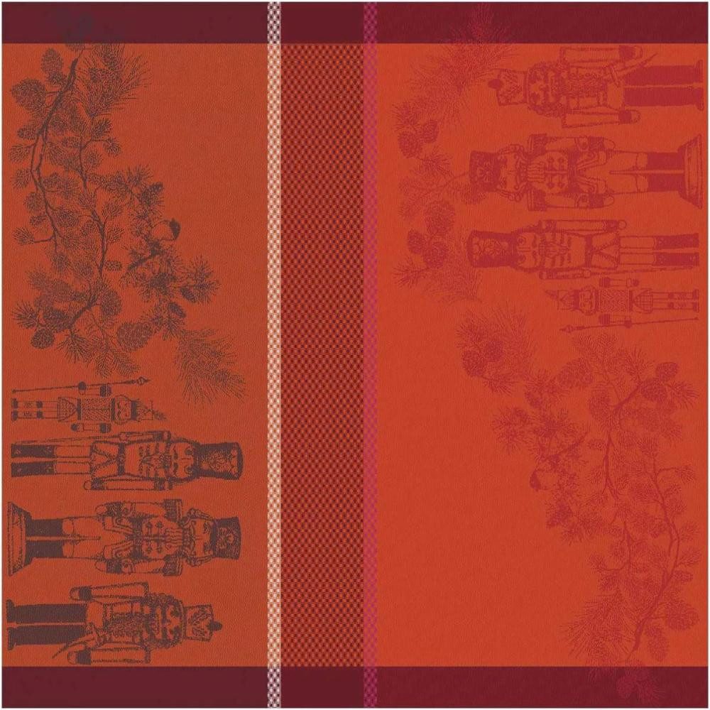 Garnier Thiebaut Stoffserviette Serviette Casses Noisettes Rouge Festif von Garnier Thiebaut