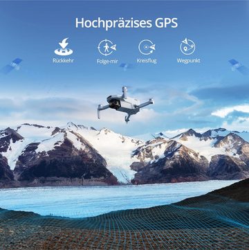 Potensic ATOM SE GPS FPV Übertragung, unter 249g, EIS 12MP Foto RC Quadrocopter Drohne (720p, Follow-Me/Rückkehr 31Mins Flugzeit für Anfänger Erwachsener)