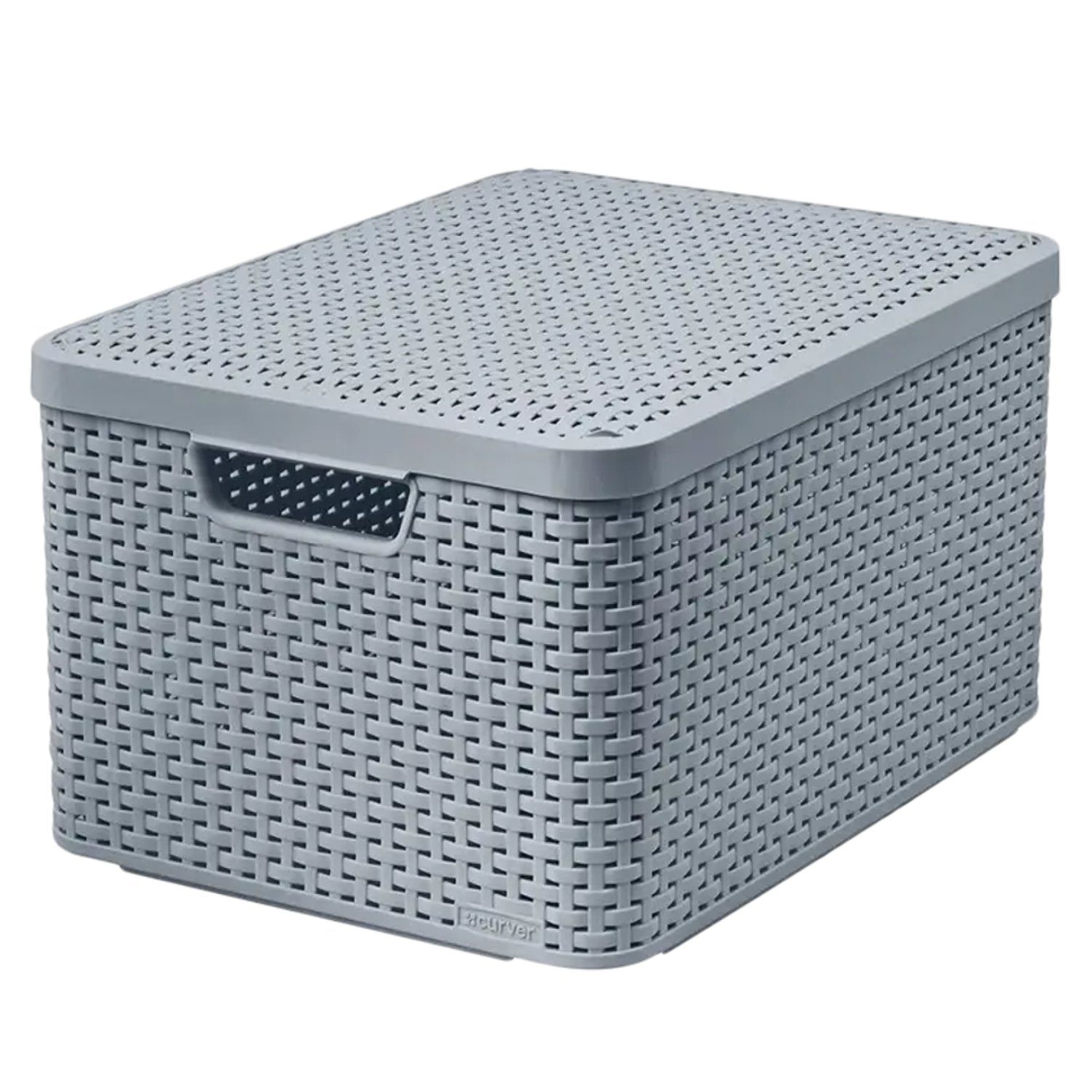 Curver Aufbewahrungskorb, Aufbewahrungsbox mit Deckel 44,5 günstig online kaufen