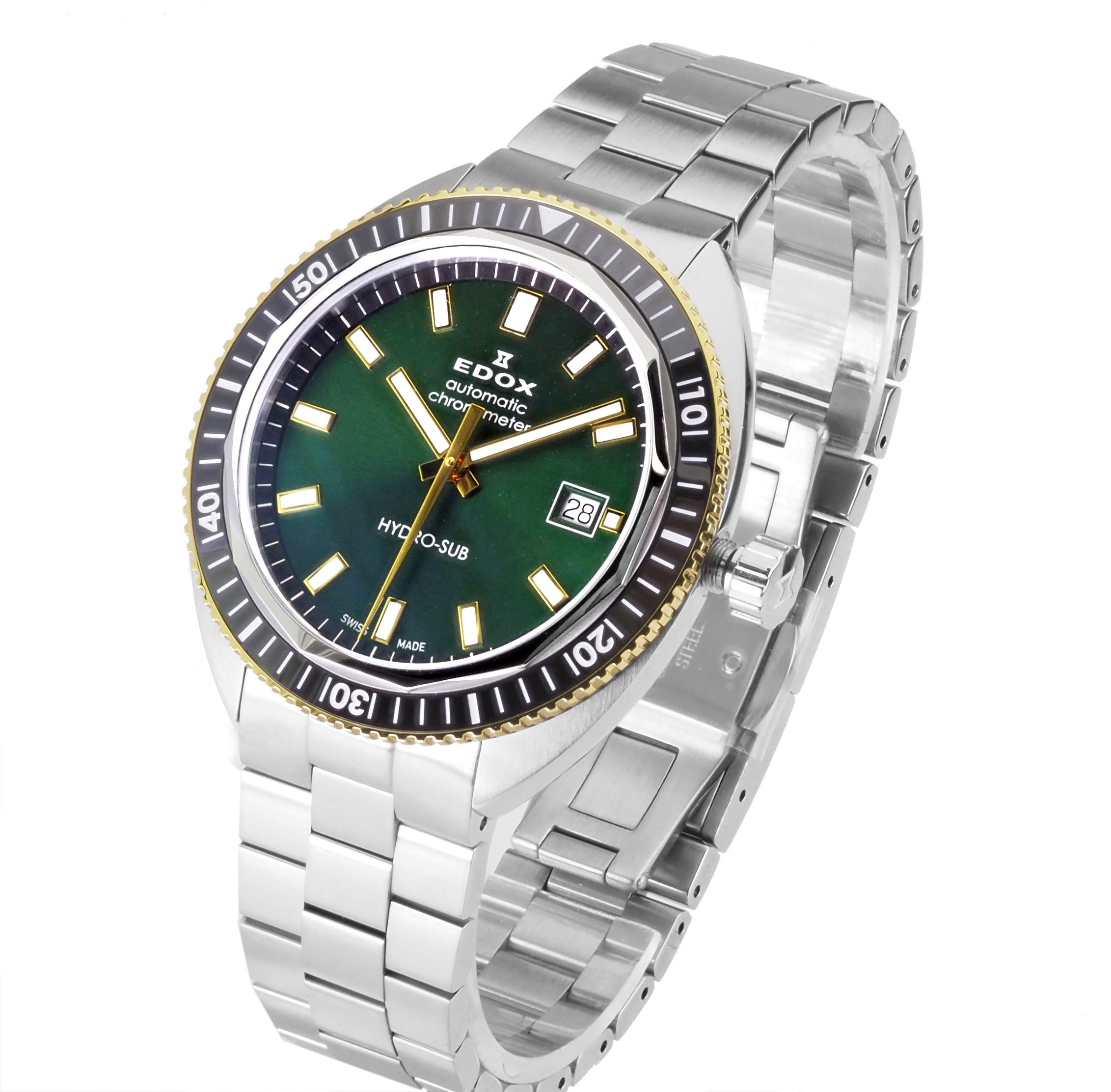 Edox Automatikuhr Herren Uhr Hydrosub 80128 357JNM VID Limited Edition Hydrosub, COSC Certified