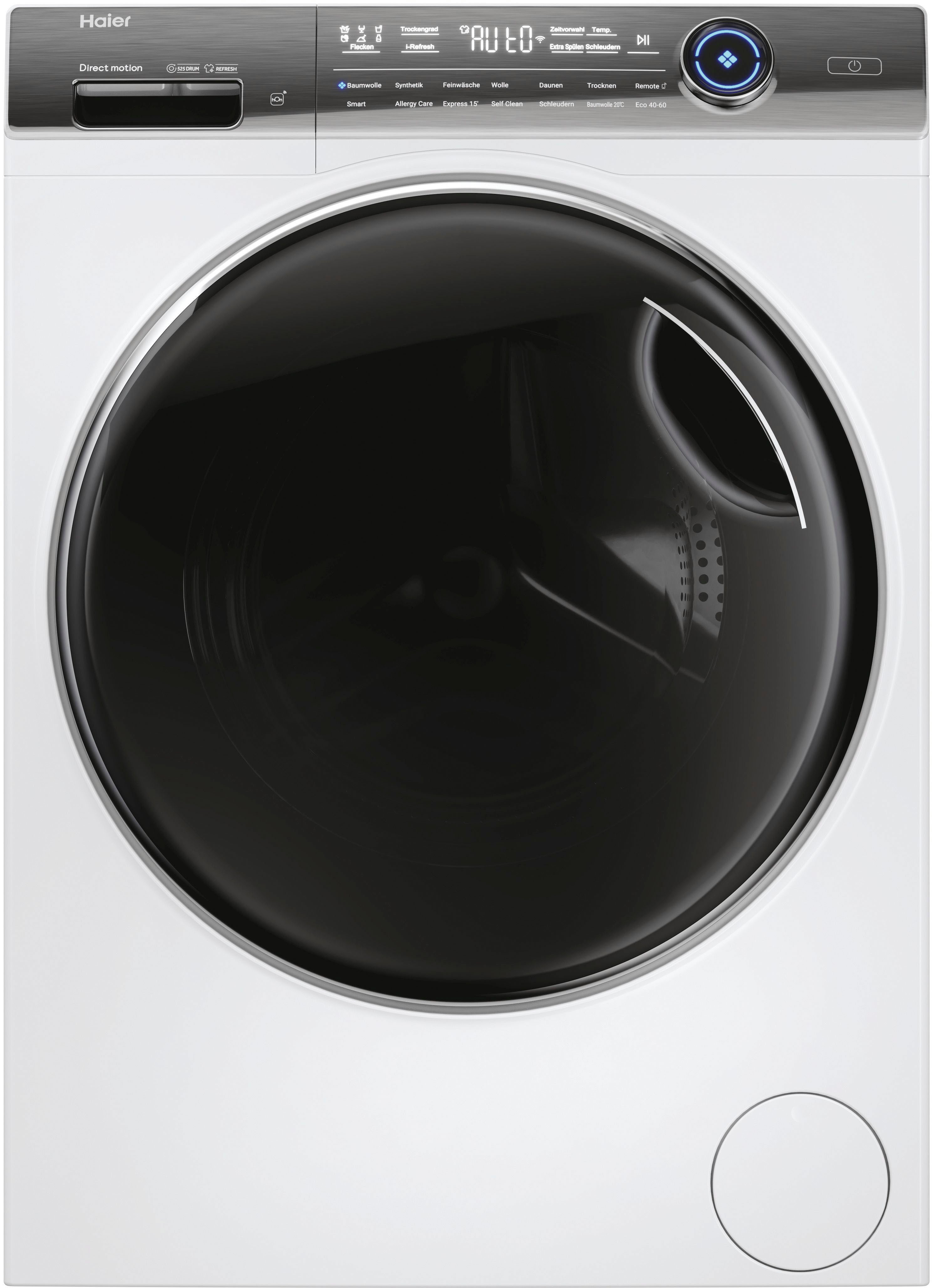 Haier Waschtrockner I-PRO 7 PLUS HWD100-BD14979U1, 10 kg, 6 kg, 1400 U/min, 10 kg, 6 kg, 1400 U/min, Flüsterleiser Motor, AutoDose – Bild 2 von 5