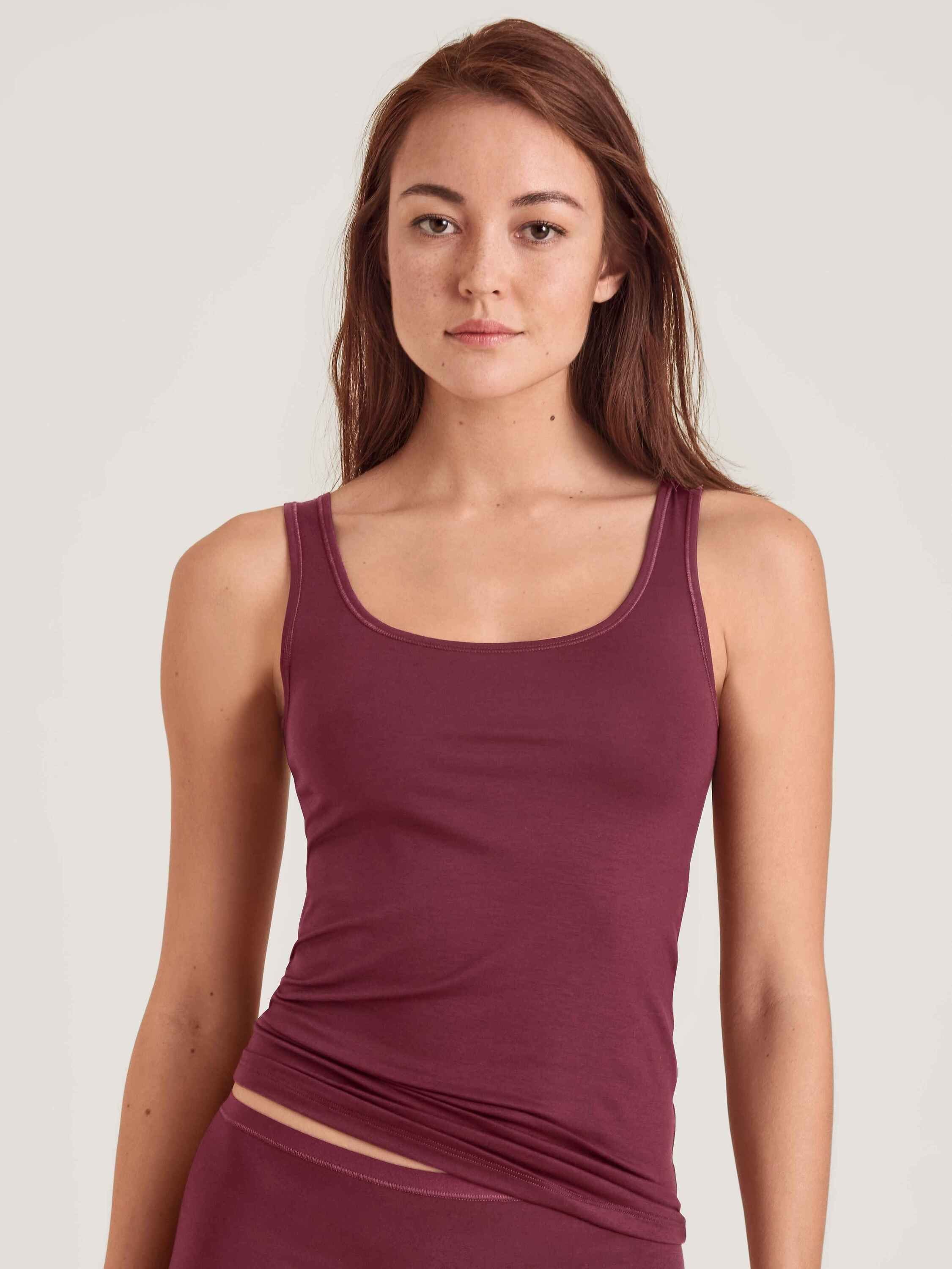 CALIDA Unterhemd Tank-Top (1-St) english red