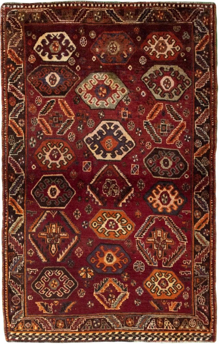 10 Trading, Höhe: rechteckig, Orientteppich Perserteppich, Nain Handgeknüpfter / mm Orientteppich 111x177 Shiraz