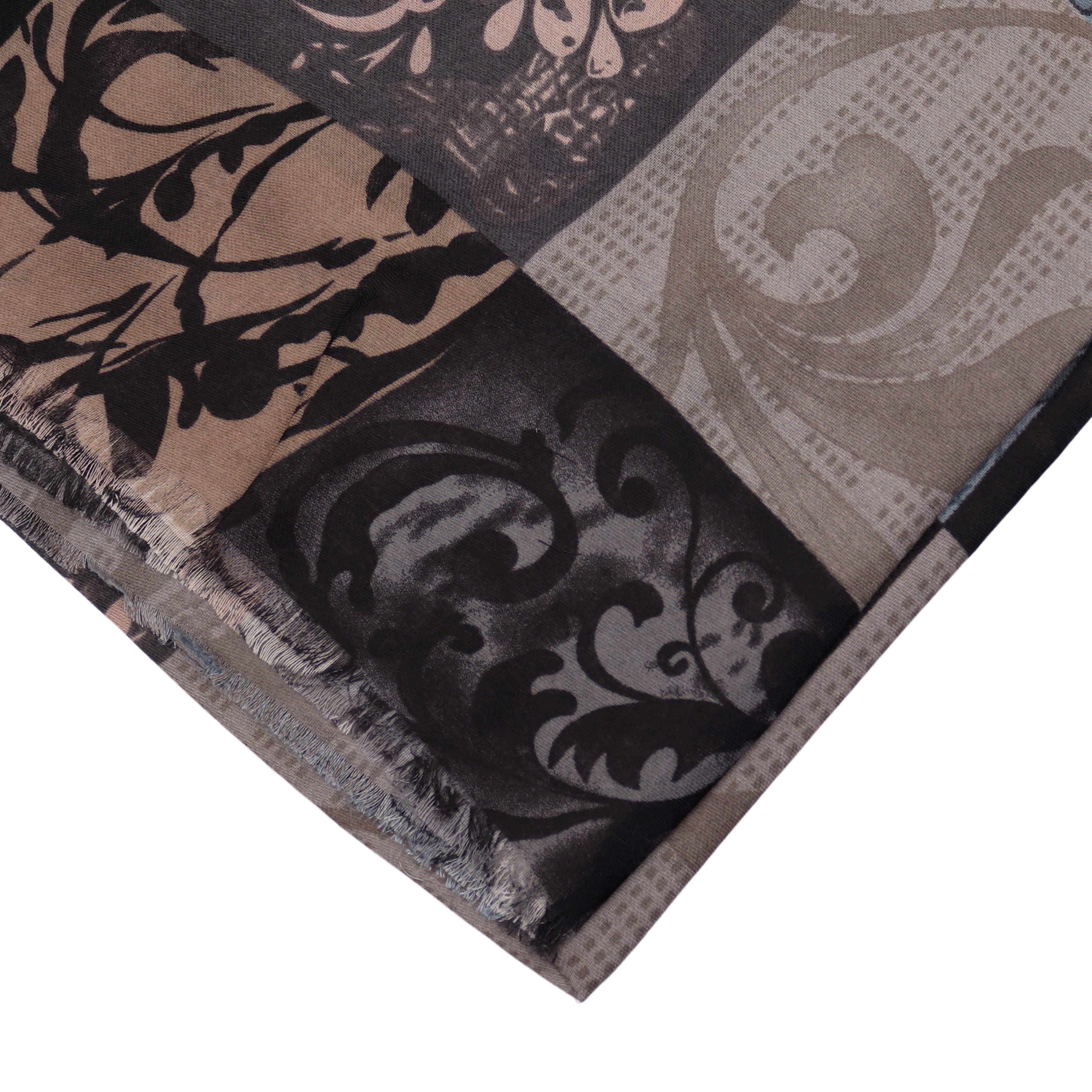 MIRROSI Modeschal Weich XXL ca.90x180cm Schal Bunt Bohemian Muster, (Neue Kollektion Herbst/Winter 2025; ca. 165 Gramm), Damen Halstuch ideal für Herbst und Winter oder Ganzesjahr