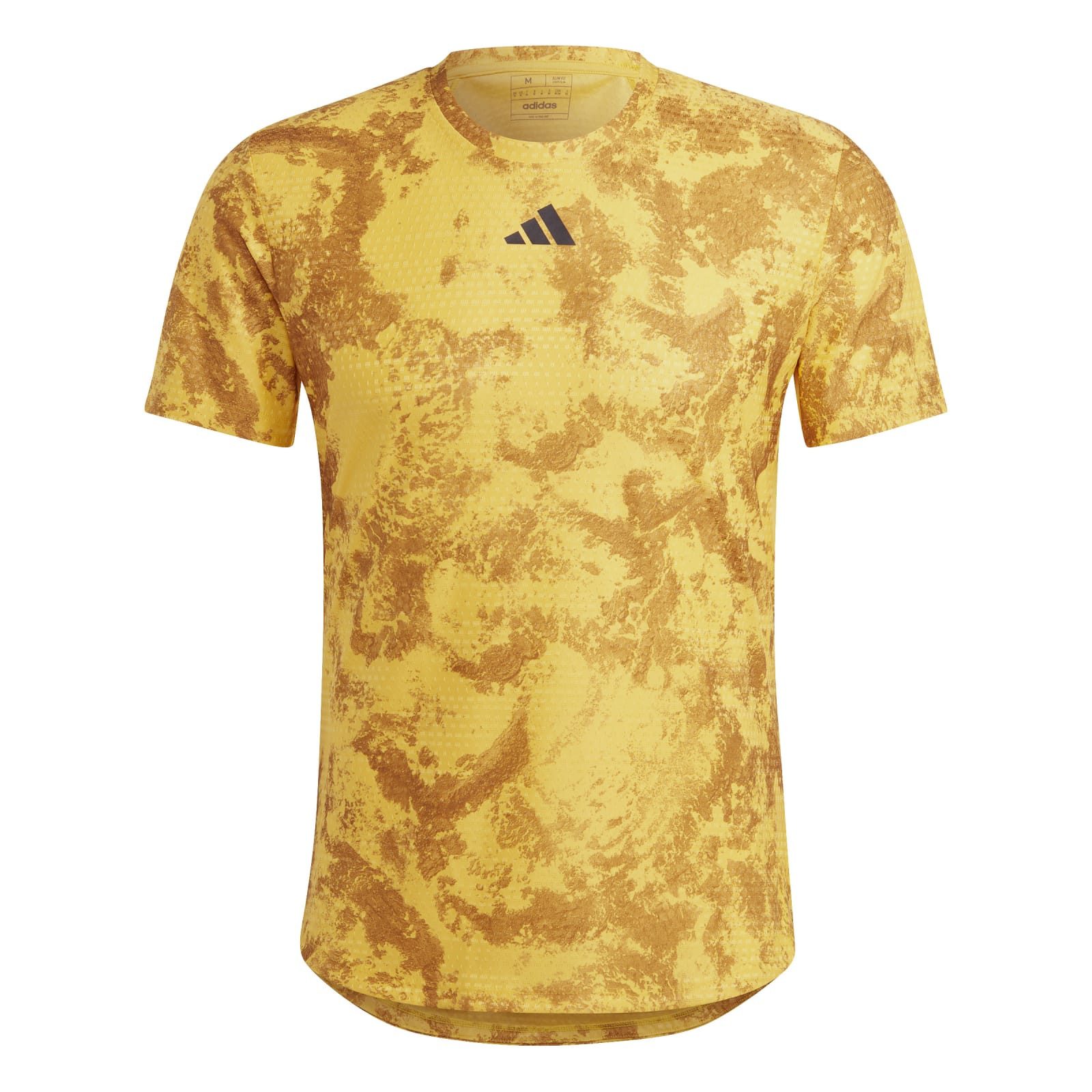 T-Shirt Tennis Paris Freelift (Recycling-Polyester) HEAT.RDY gelb Herren