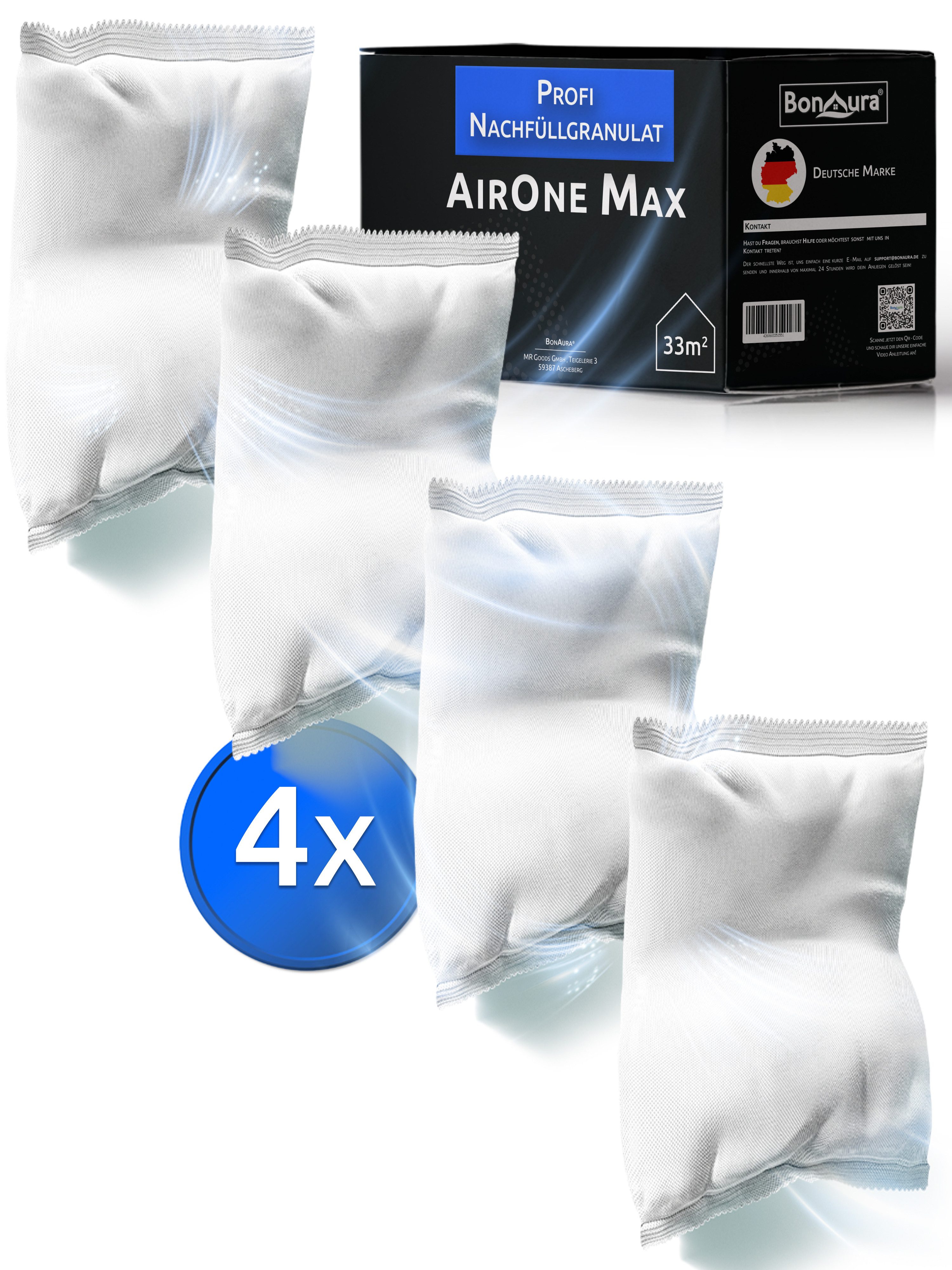 BonAura Luftentfeuchter-Nachfüllpack Entfeuchter Granulat im Vliesbeutel, 2 günstig online kaufen