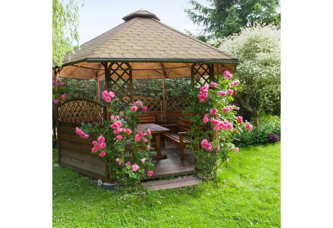 Thumbnail - relaxdays Rankhilfe Schwarze Rankhilfe 2er Set