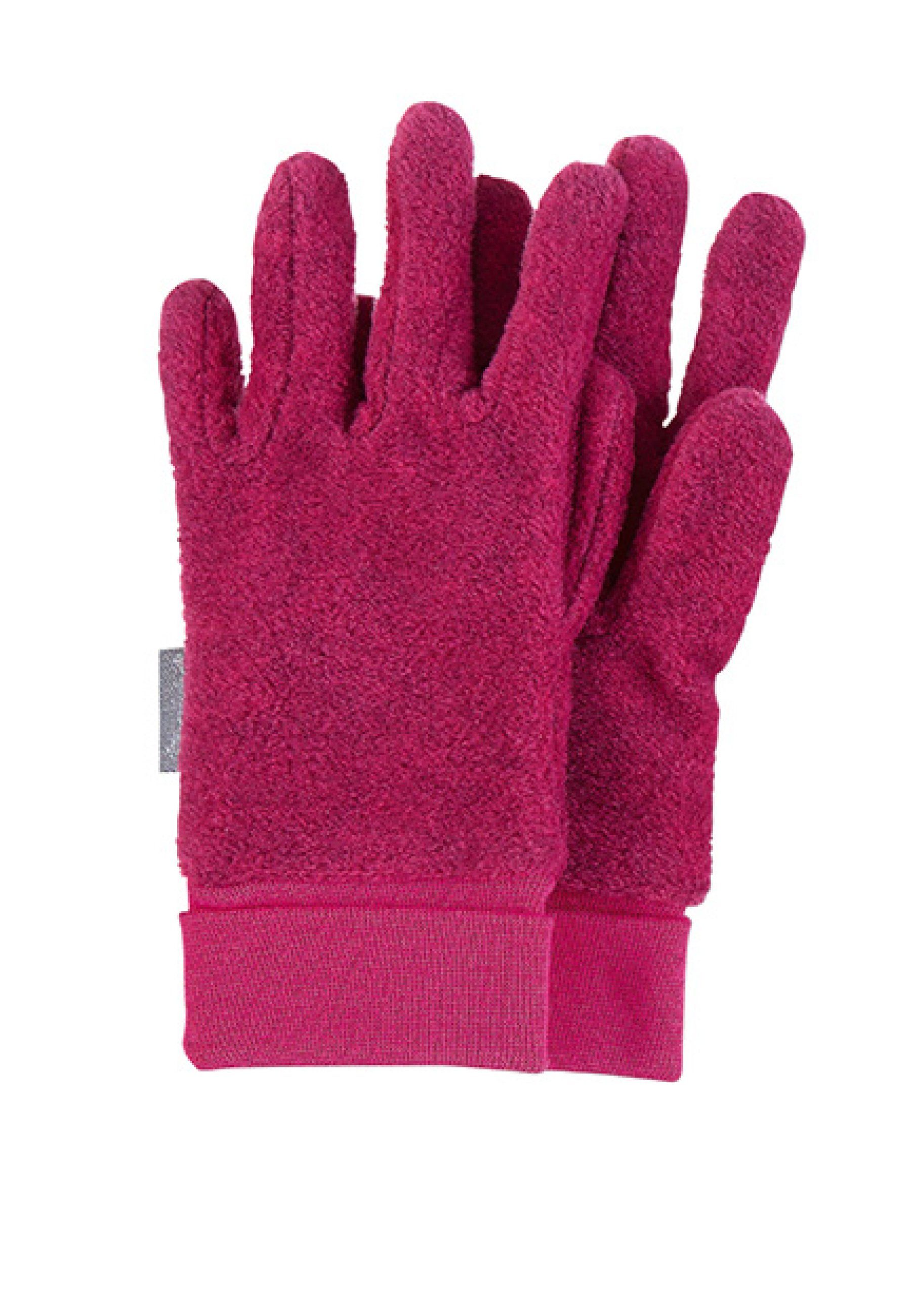 Sterntaler® Fleecehandschuhe Fingerhandschuhe uni (1-St) aus Mircofleece und elastischem Bündchen