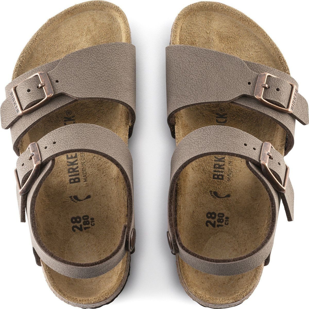 Birkenstock New York Kids Birko-florbc Outdoorsandale Komfortabler Kinderschuh mit anatomischem Fußbett und