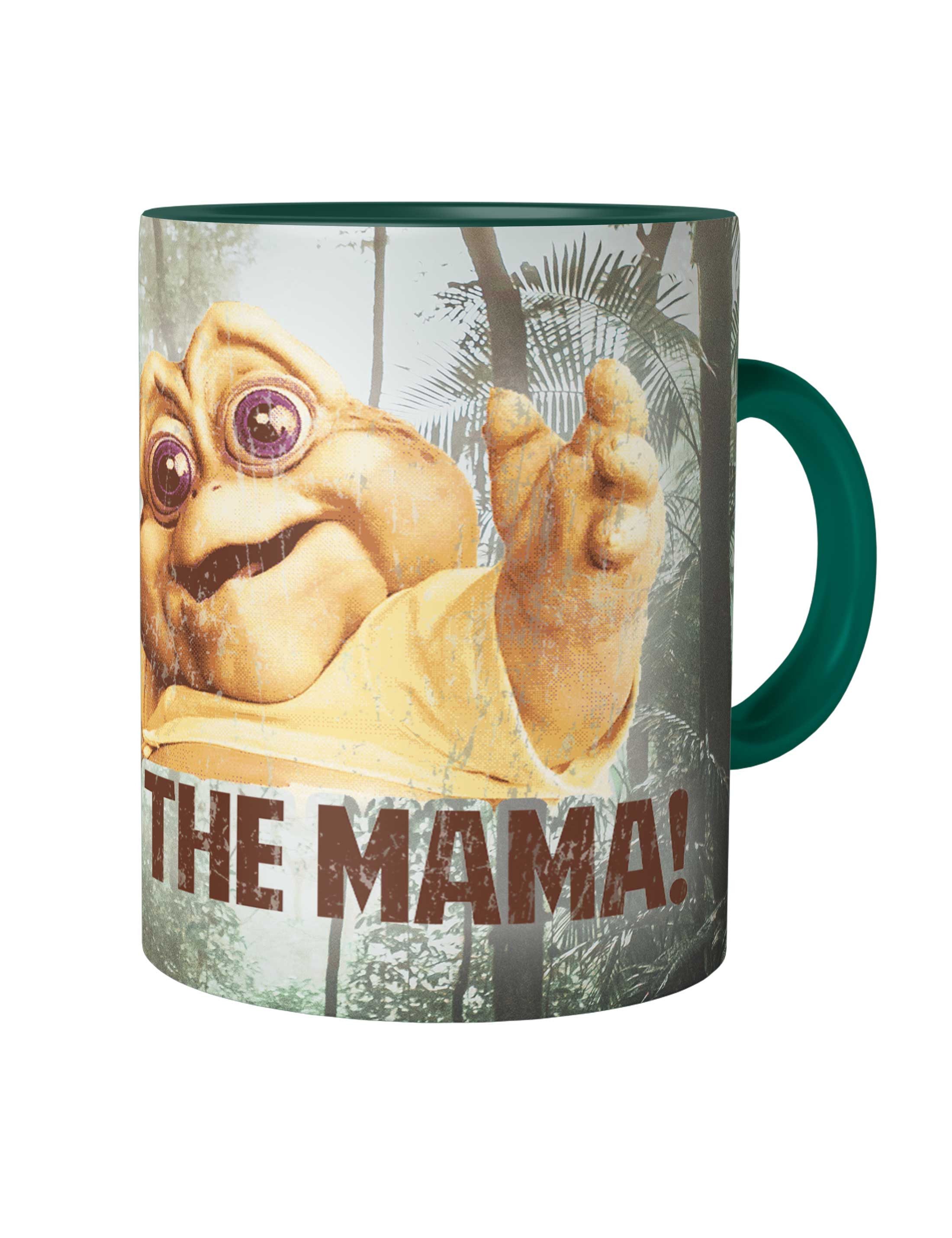 Urban Backwoods Tasse Not The Mama Kaffeetasse Logo Die Zeichen Company Dinosaurs Dinos, 1-tlg., Keramik, Symbol Sign Logo Firmenlogo