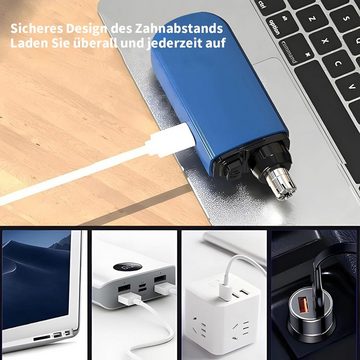 yozhiqu Nasen- und Ohrhaartrimmer Nasenhaartrimmer, USB wiederaufladbarer tragbarer Nasenhaartrimmer