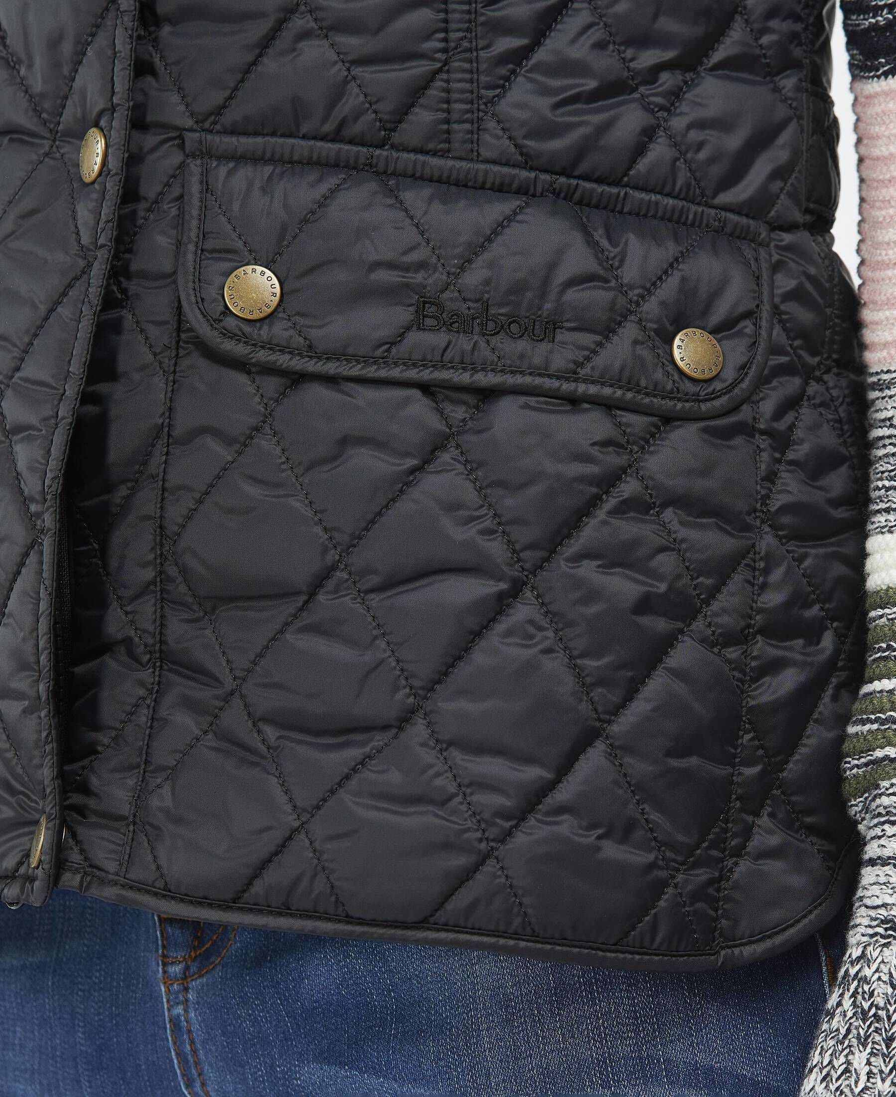 Barbour Steppweste Damen Steppweste OTTERBURN (1-tlg) günstig online kaufen