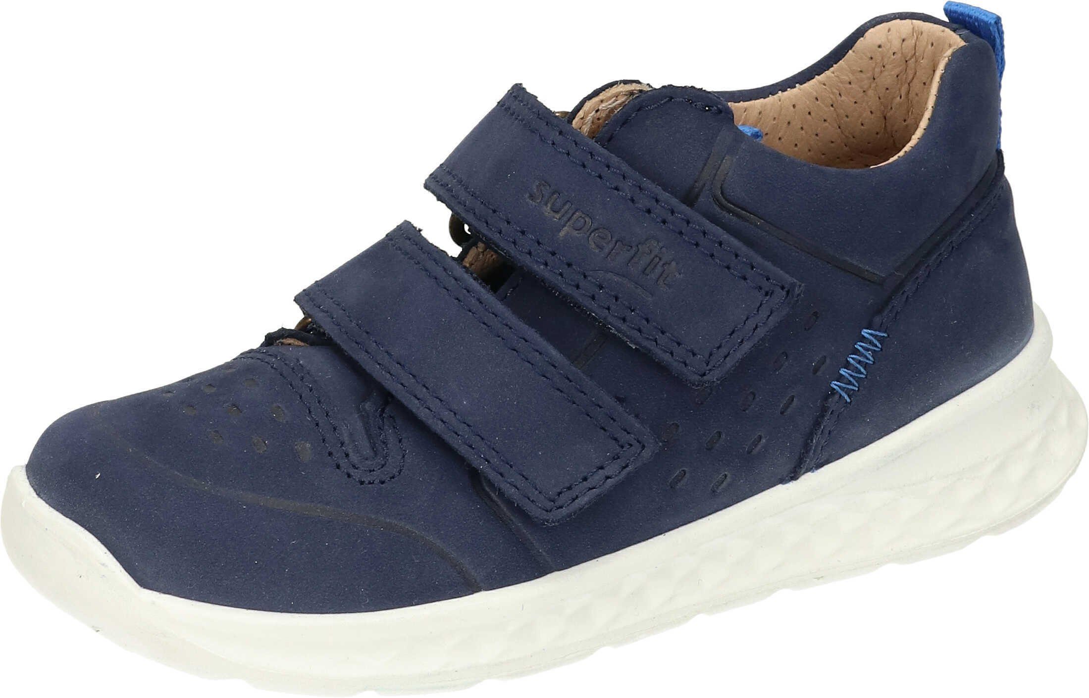 Sonderangebotsbedingungen Superfit Klettschuhe BLAU/BLAU (20401747) Klettschuh Nubukleder aus 22