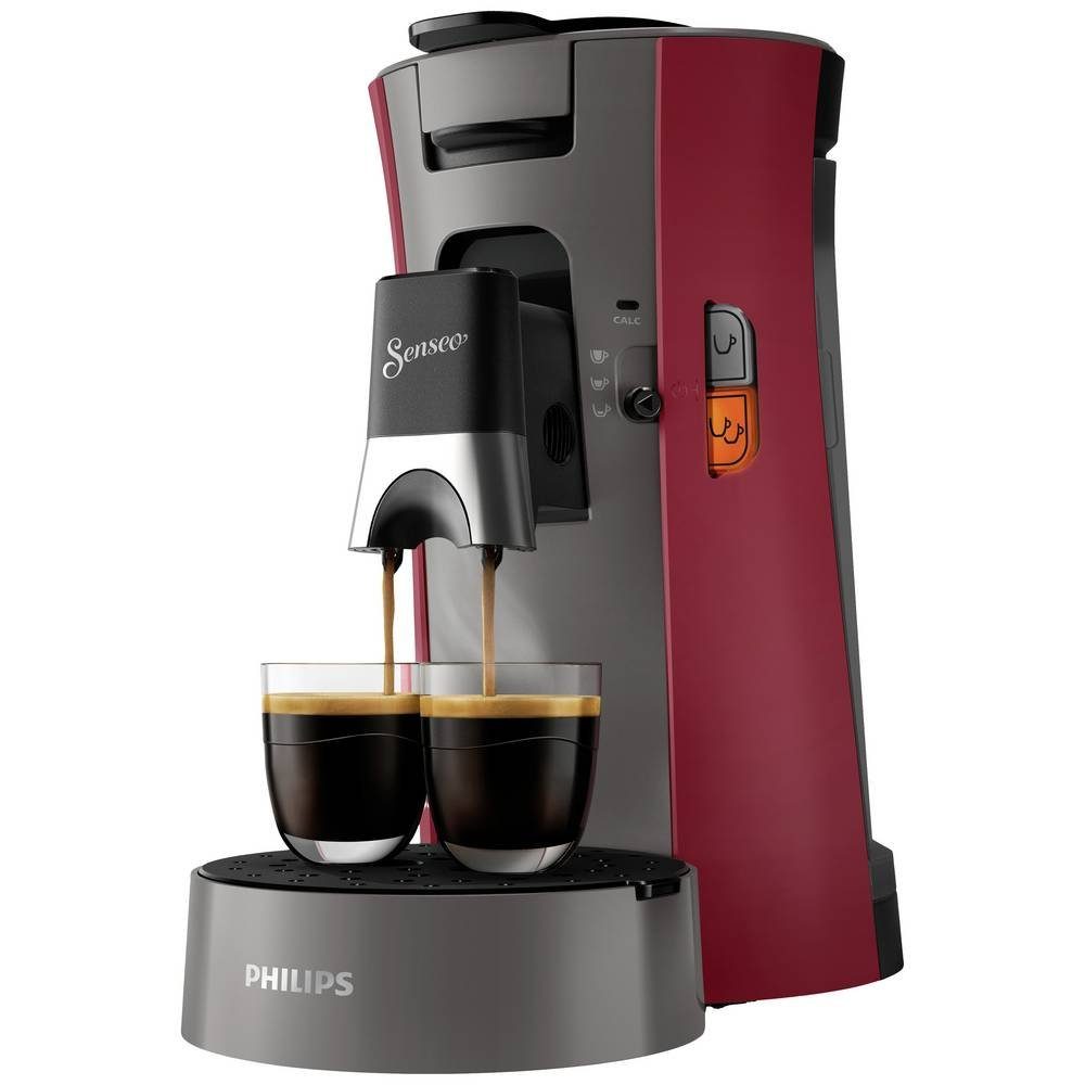 Philips Kaffeepadmaschine SENSEO® Kaffeepadmaschine Select, Plus Kaffeestärkewahl