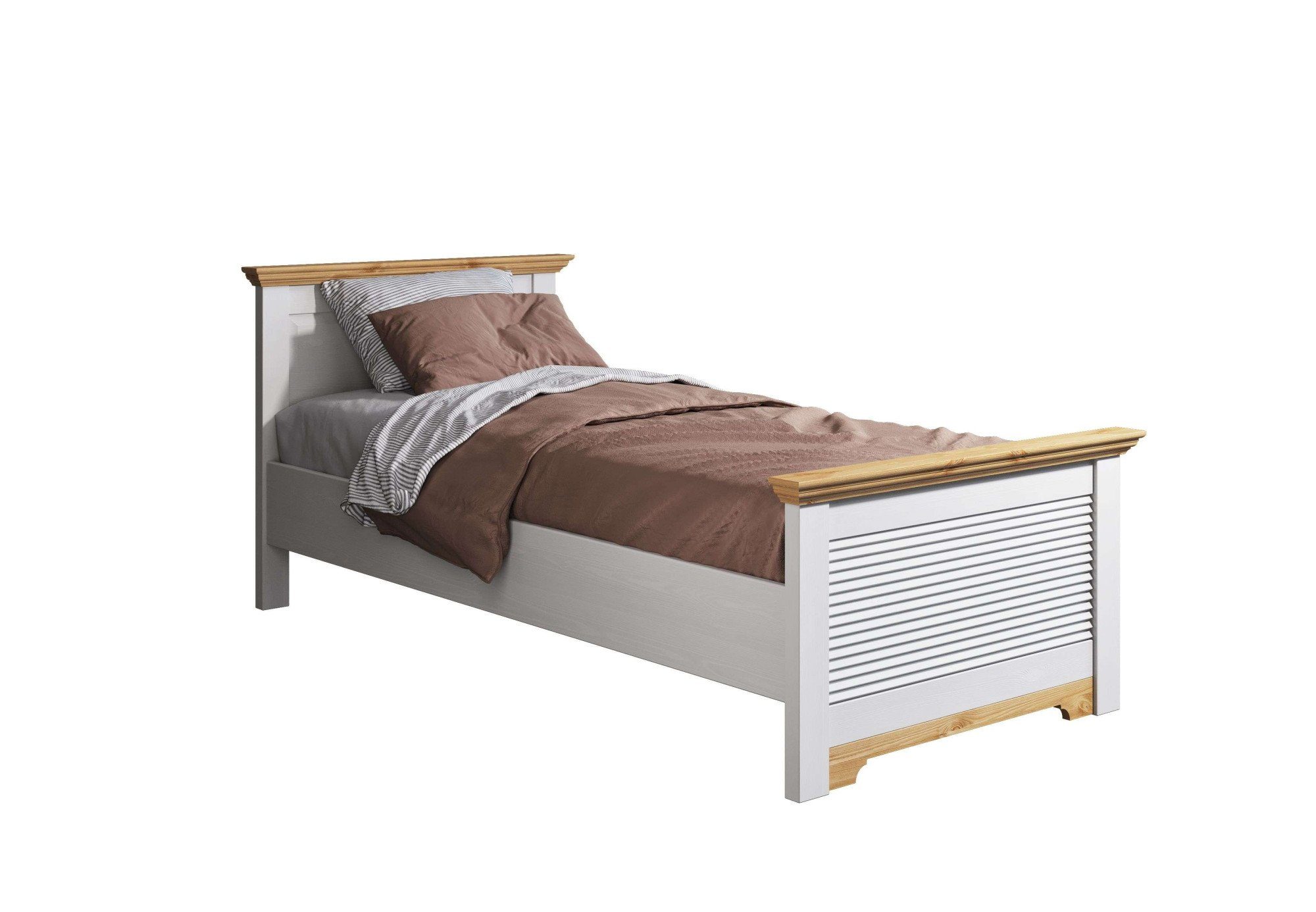 Home affaire Bett Rauna, Landhausstil, edles günstig online kaufen