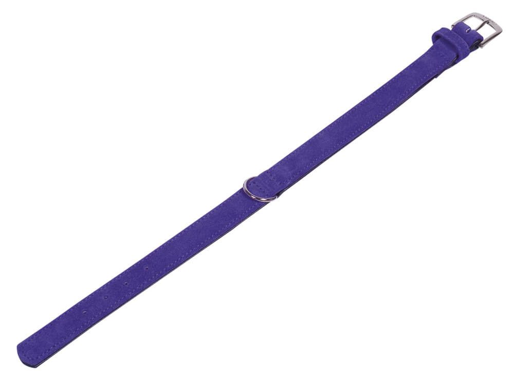 Nobby Hunde-Halsband Halsband "VELOURS", lila, XS