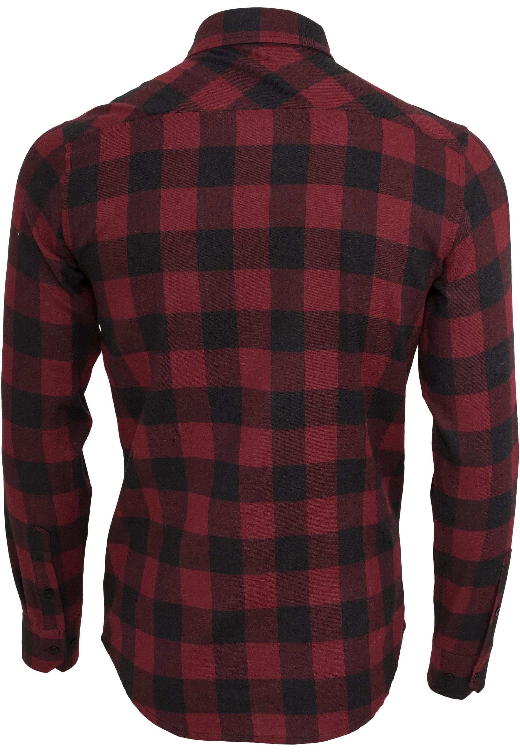 URBAN CLASSICS Kurzarmshirt Urban Classics Herren Checked Flanell Shirt (1- günstig online kaufen