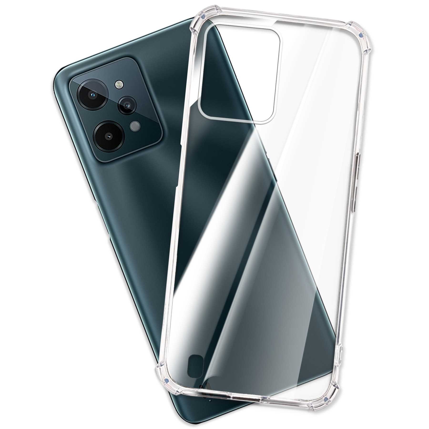 mtb more energy Smartphone-Hülle Clear Armor Case für Realme C31, Transparente TPU Schutzhülle Case Backcover mit Anti-Shock Verstärkung