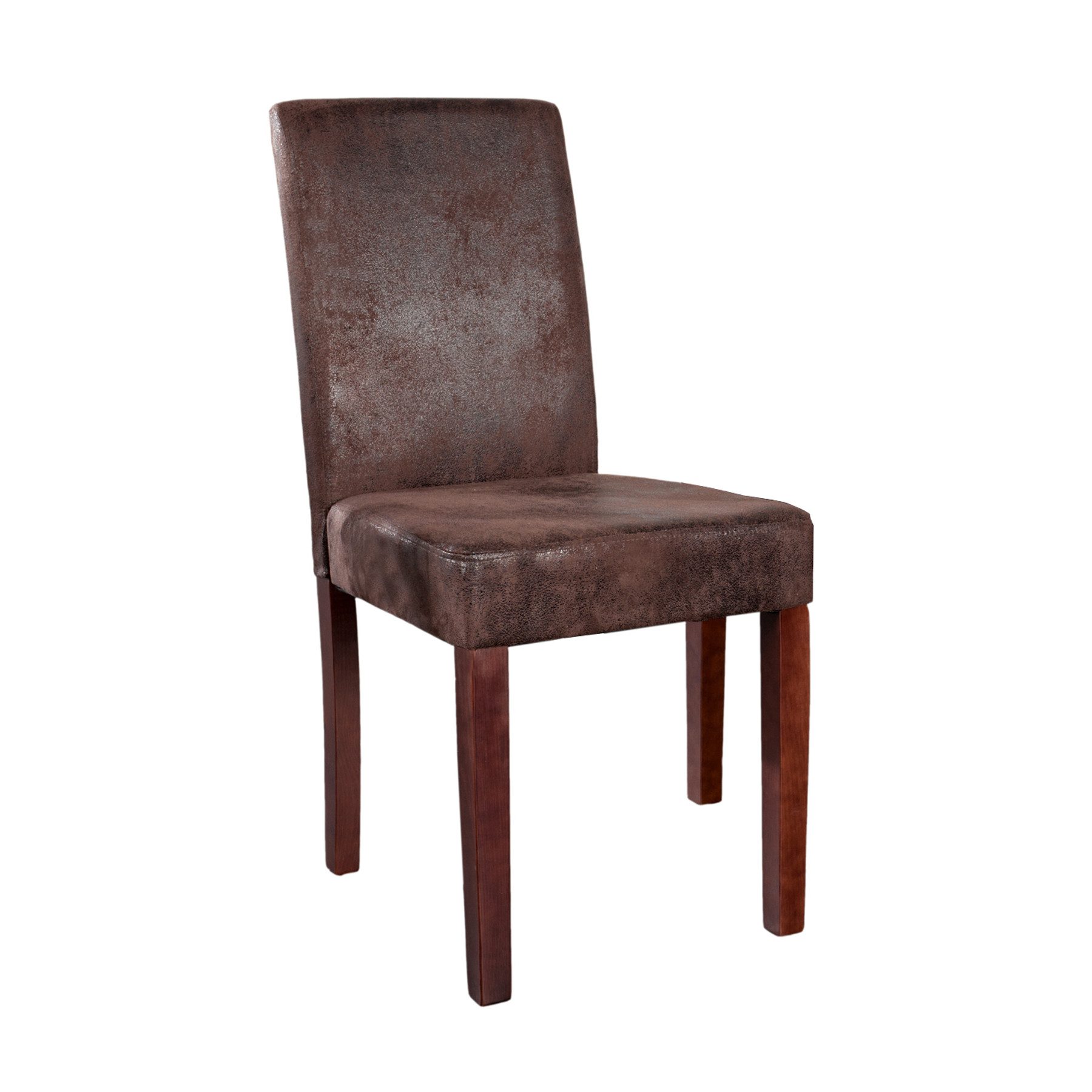 riess-ambiente Stuhl GENUA cigar braun, Esszimmer · Microfaser · Massivholz günstig online kaufen