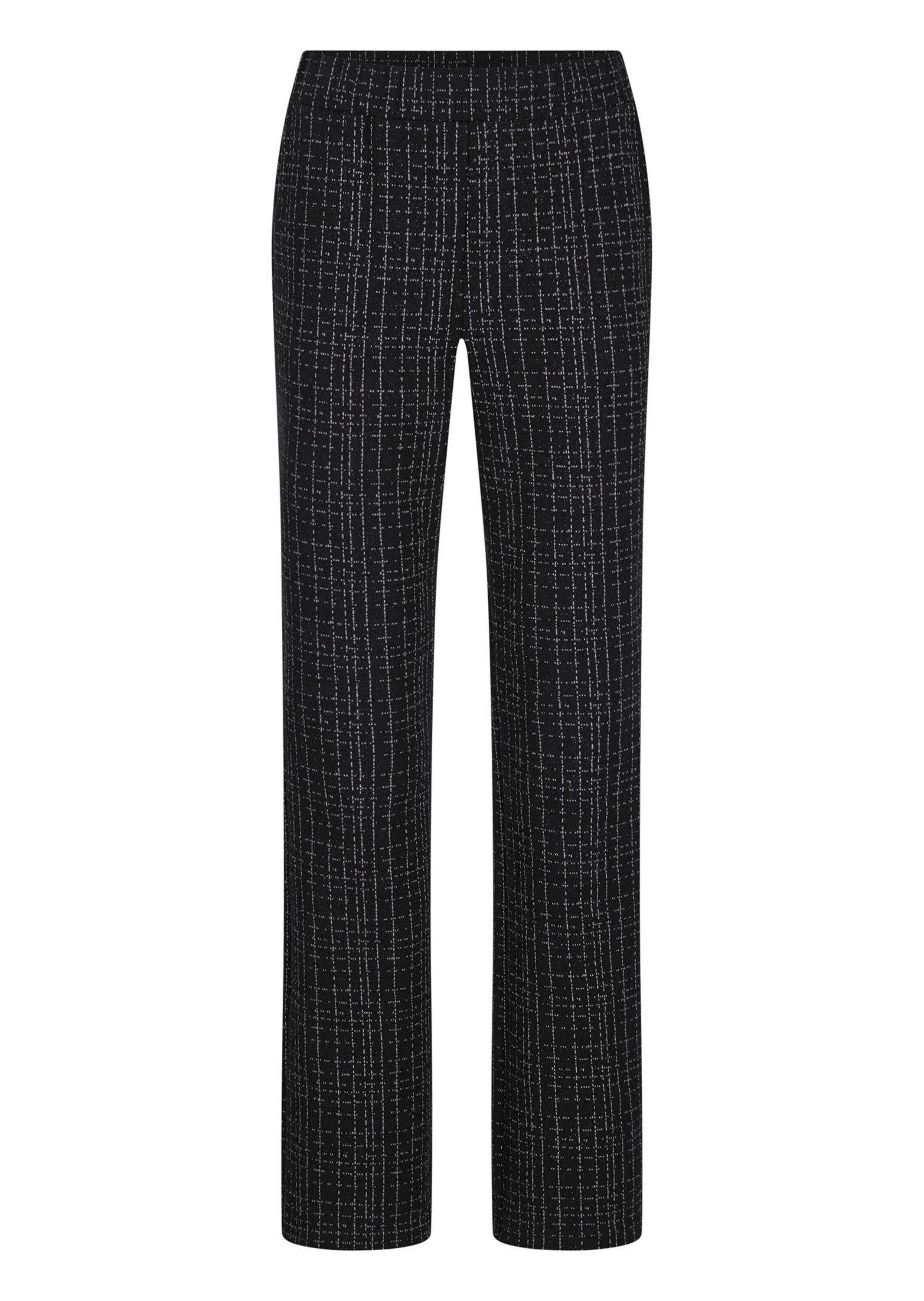 Stoffhose Kurzgröße: Elegante Businesshose VERA in Tweed