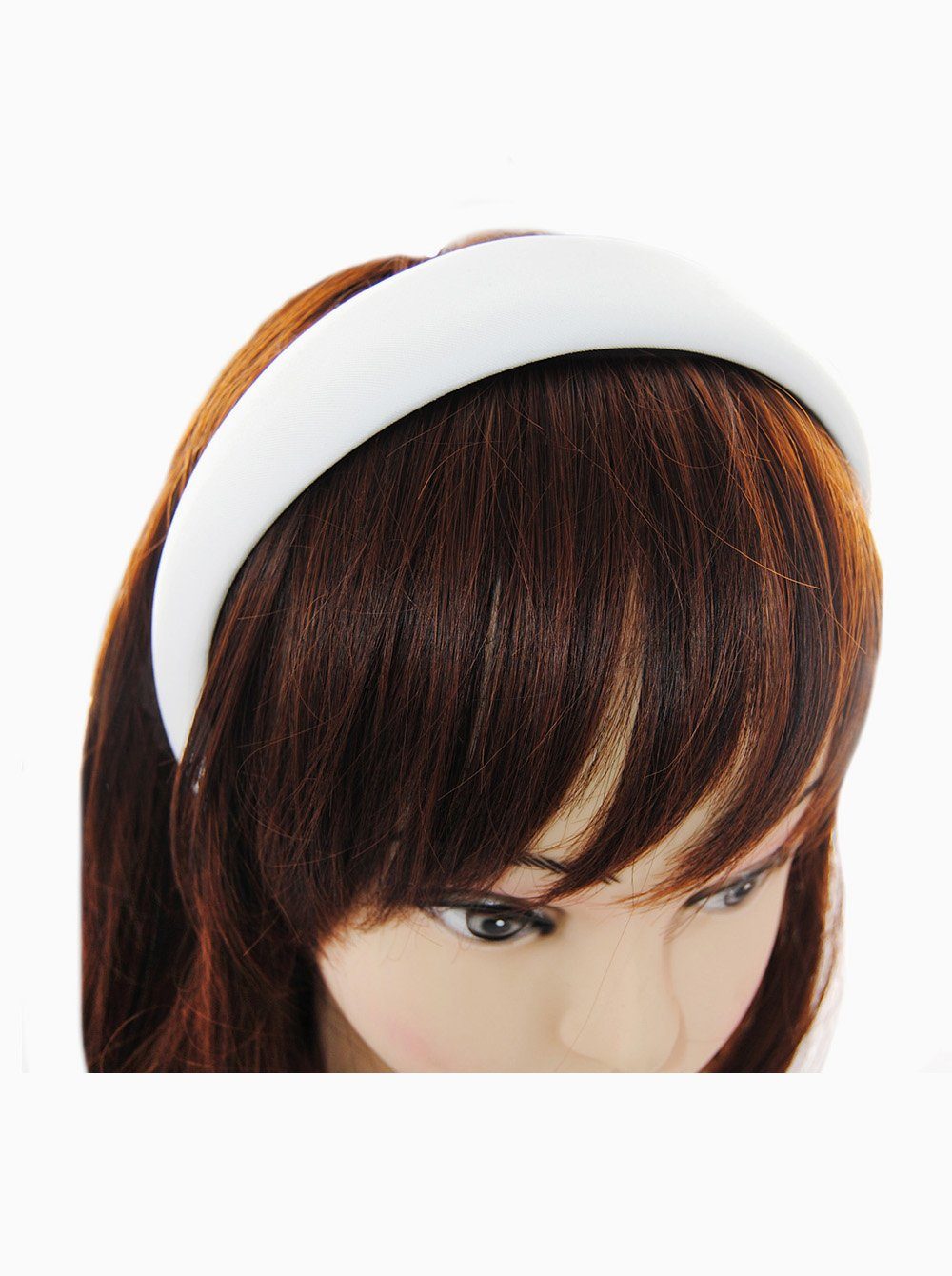 axy Haarreif Breiter Haarreif mit Stoff gepolstertes Candy Colours, Vintage Damen Haareifen Haarband