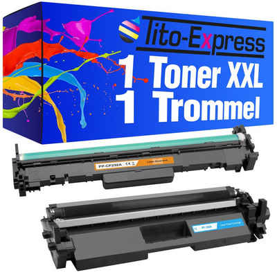 Tito-Express PlatinumSerie Tonerpatrone 2er Set Trommel & Toner ersetzt HP CF232A 32A & CF230A 30A Black Doppelpack, für LaserJet Pro M-203 M-203dn M-203dw M-203 Series M-220 Series MFP M-227fdn M-227fdw M-227sdn M-227 Series