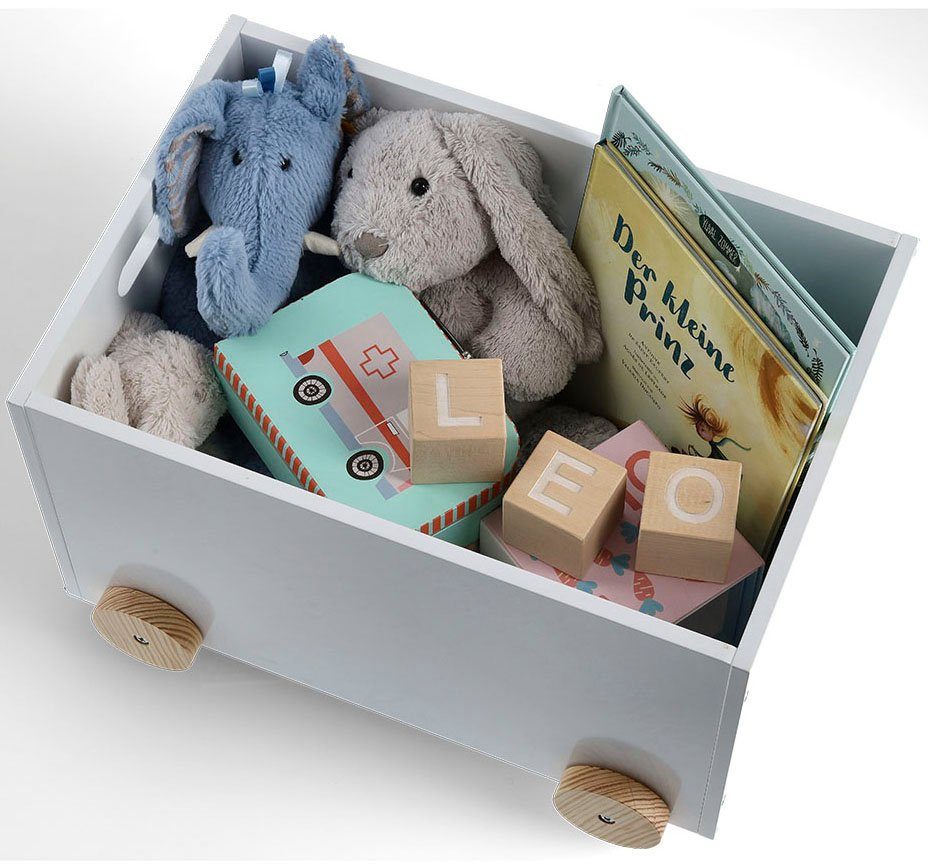 Zeller Present Toy Chest (1 pc), with Wheels