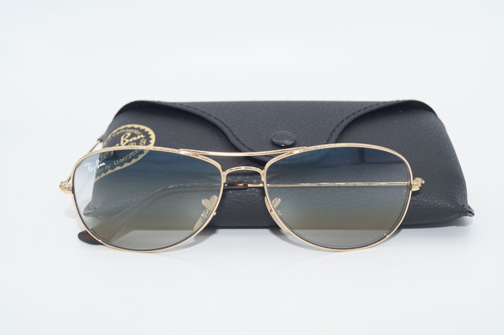 Ray-Ban Sonnenbrille RAY BAN Sonnenbrille Sunglasses RB 3362 001 GF Gr. 56 Cockpit Highstre