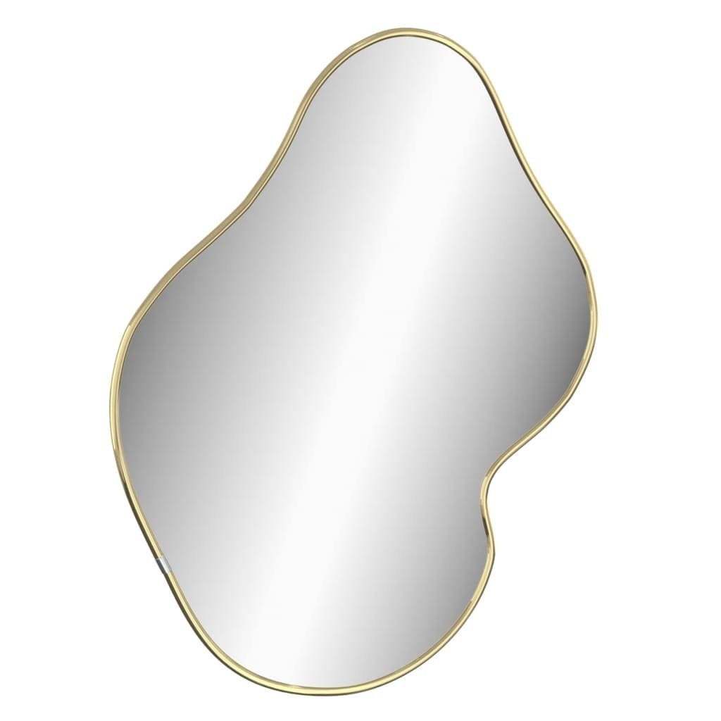 vidaXL Spiegel 60 x 50 cm Wandspiegel Golden 60x50 cm