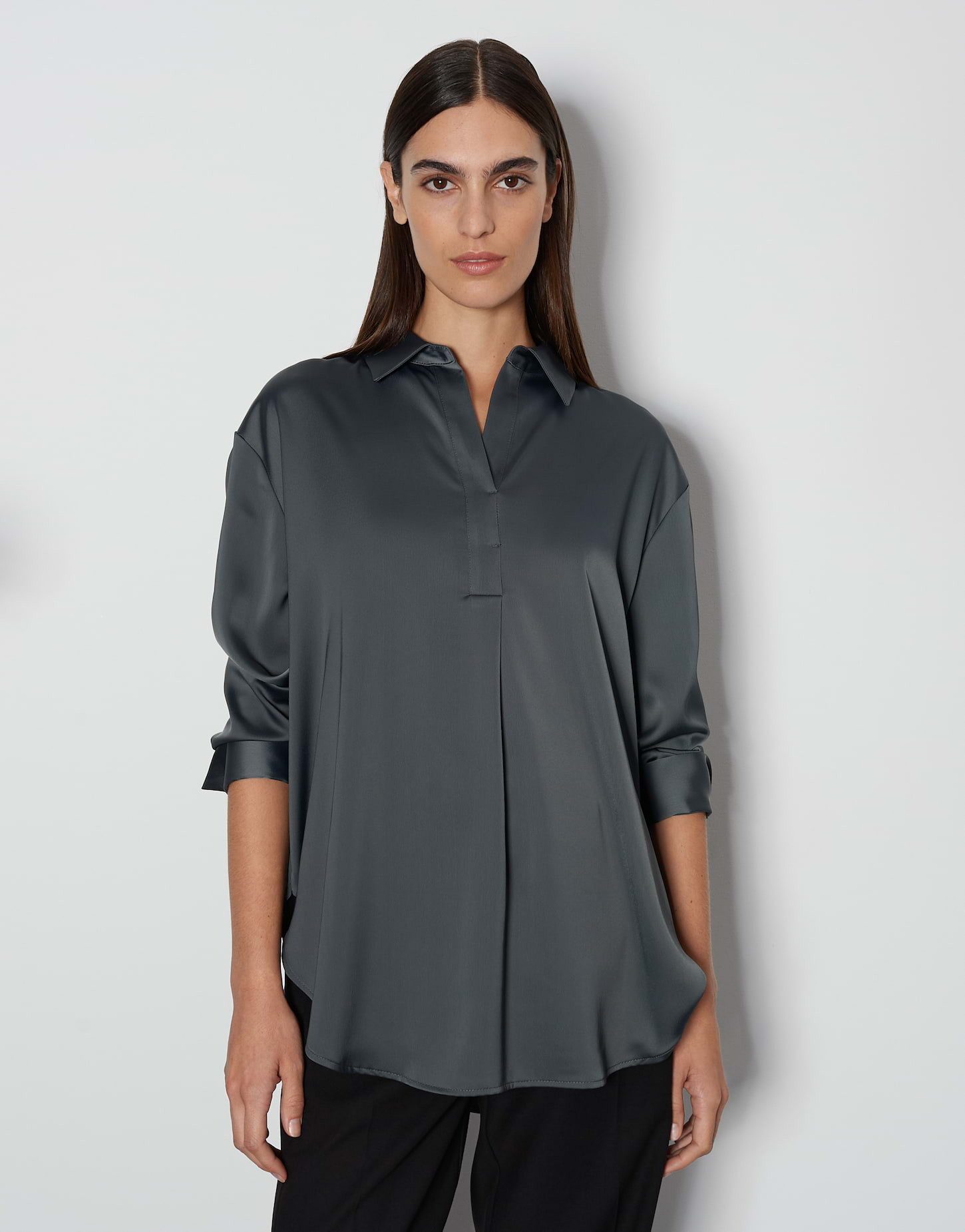 someday Satinbluse Satinbluse ZANZA Loose im günstig online kaufen