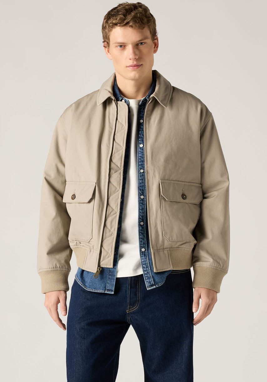Levi's® Blouson CORTLAND JACKET mit Reißverschluss und großen Seitentaschen