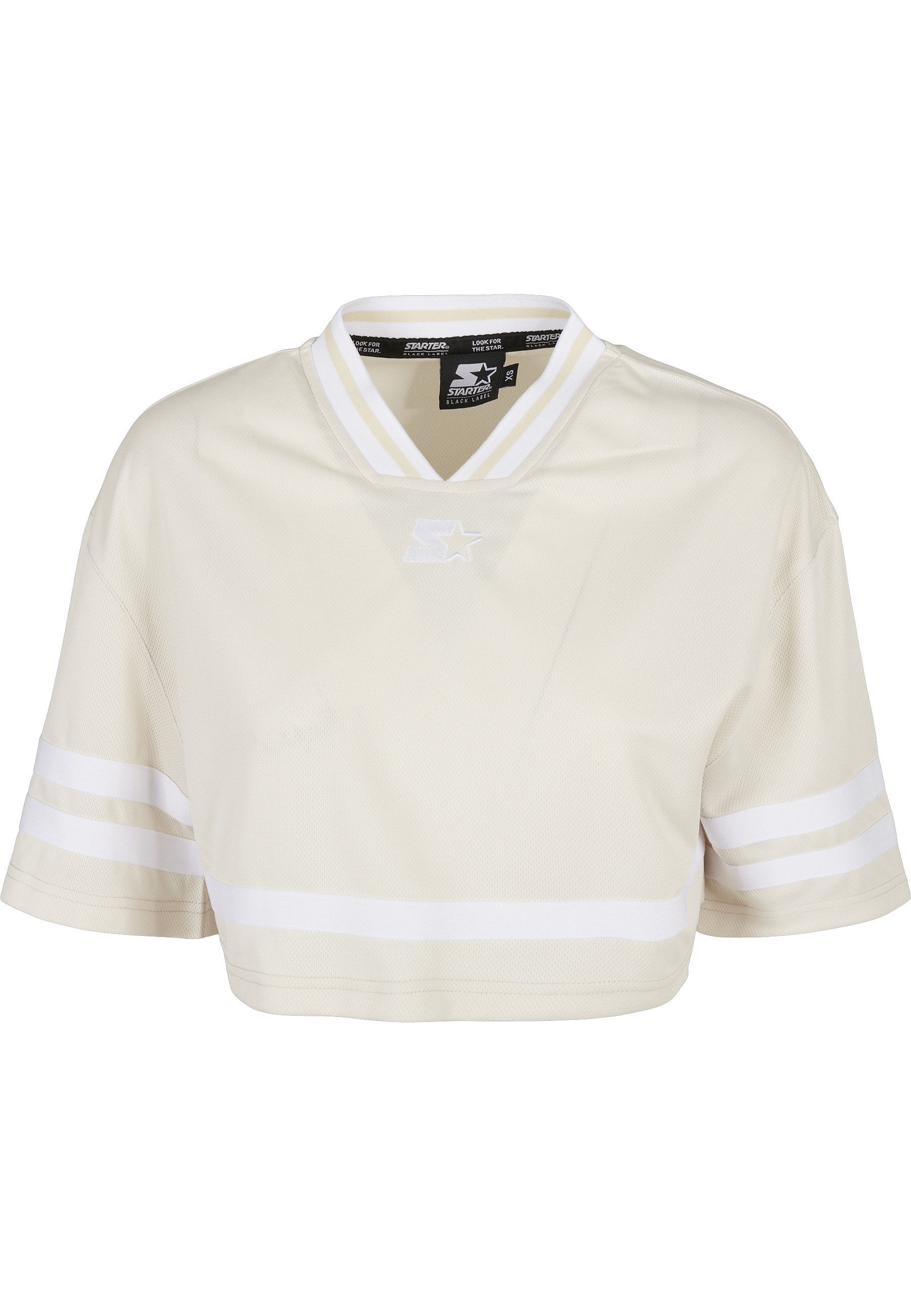 Starter Black Label Kurzarmshirt Starter Black Label Damen Ladies Starter Cropped Mesh Jersey (1-tlg)