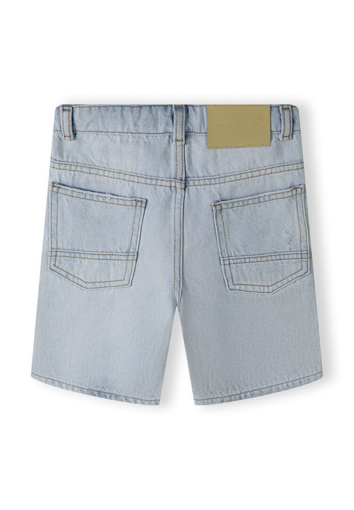 MINOTI Jeansshorts Gerader Schnitt, 5-Pocket kurze Jeanshose