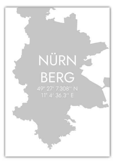 MOTIVISSO Poster Nürnberg Koordinaten #5