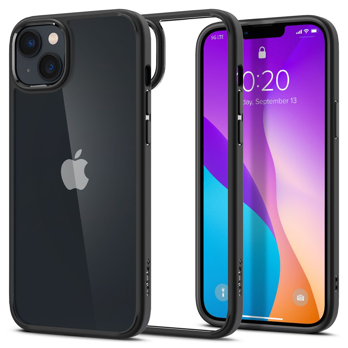 Spigen Backcover Spigen Ultra Hybrid™ Case für das Apple iPhone 14 - Schwarz