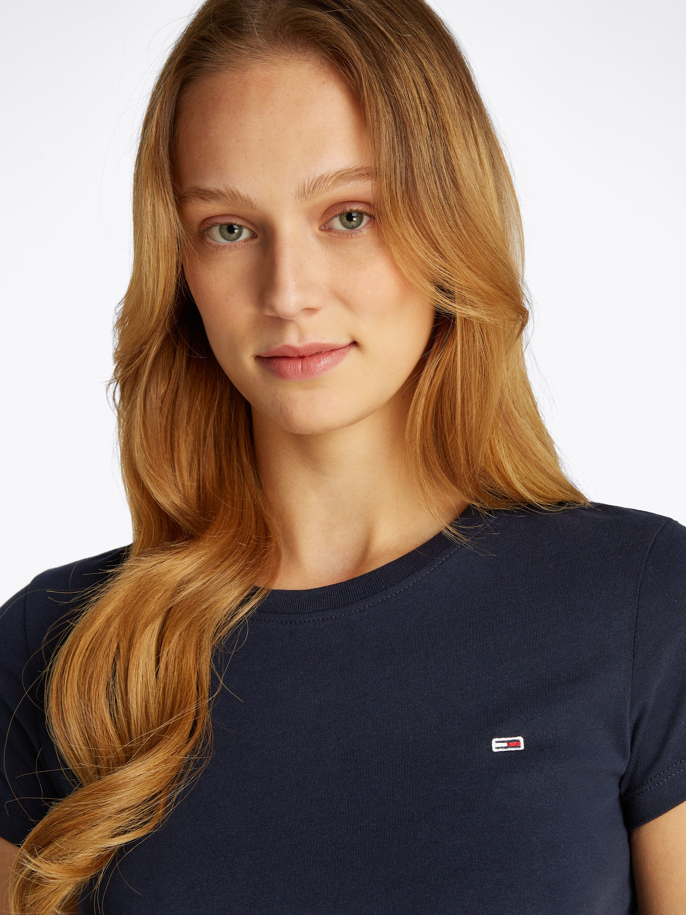 Tommy Jeans T-Shirt TJW SLIM C-NECK günstig online kaufen