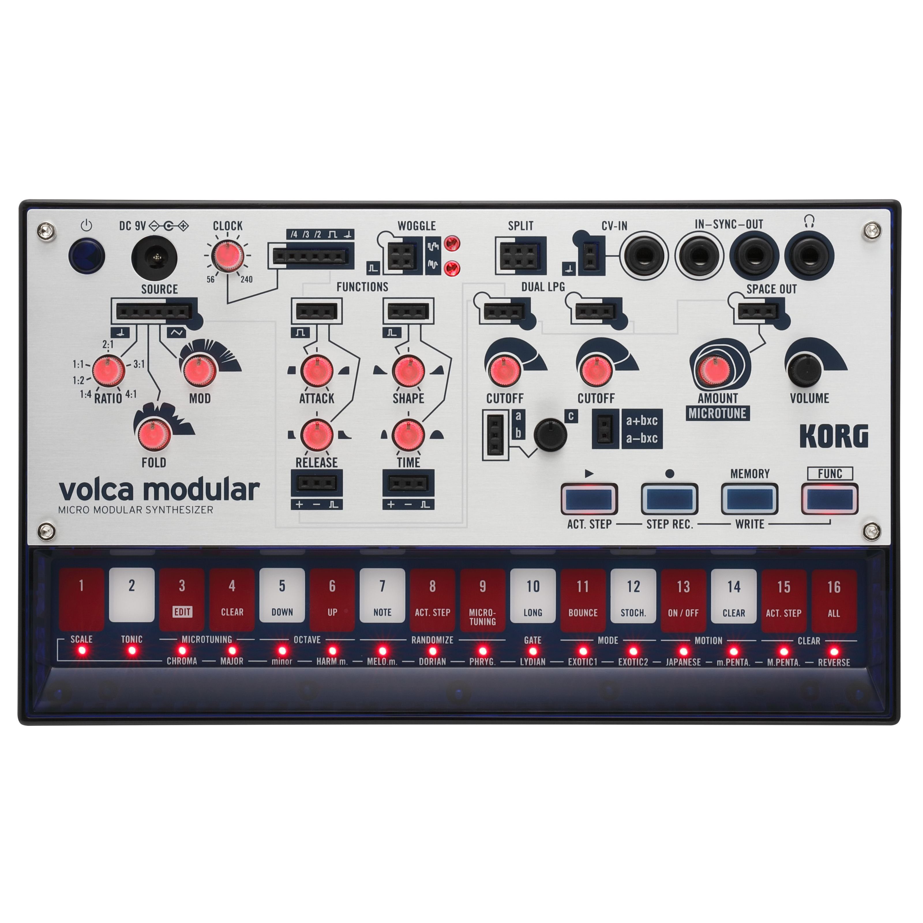 Korg Synthesizer (volca modular, Synthesizer, Analog Synthesizer), volca modular - Analog Synthesizer