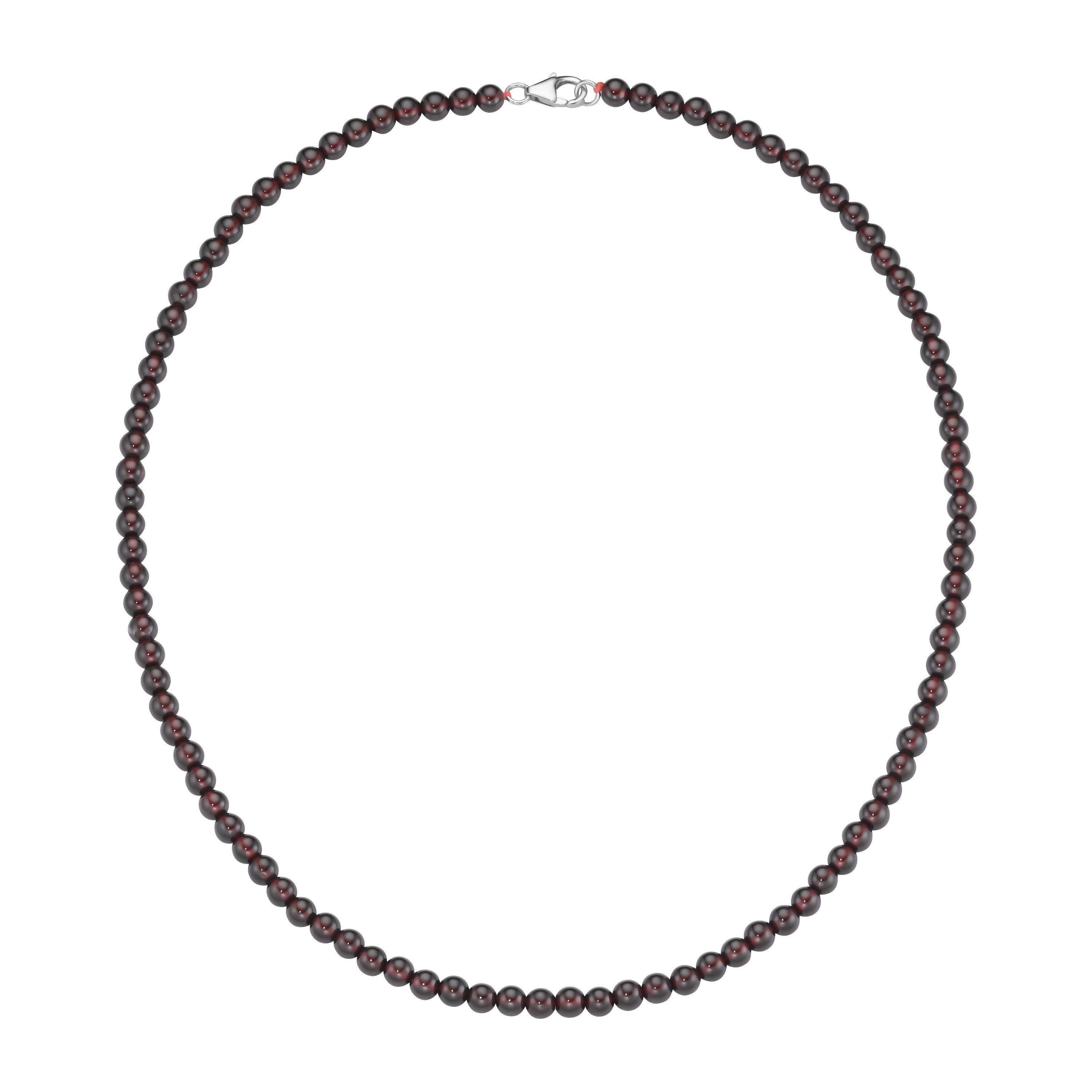 Smart Jewel Silberkette mit Edelsteinen oder Perlen, Silber 925