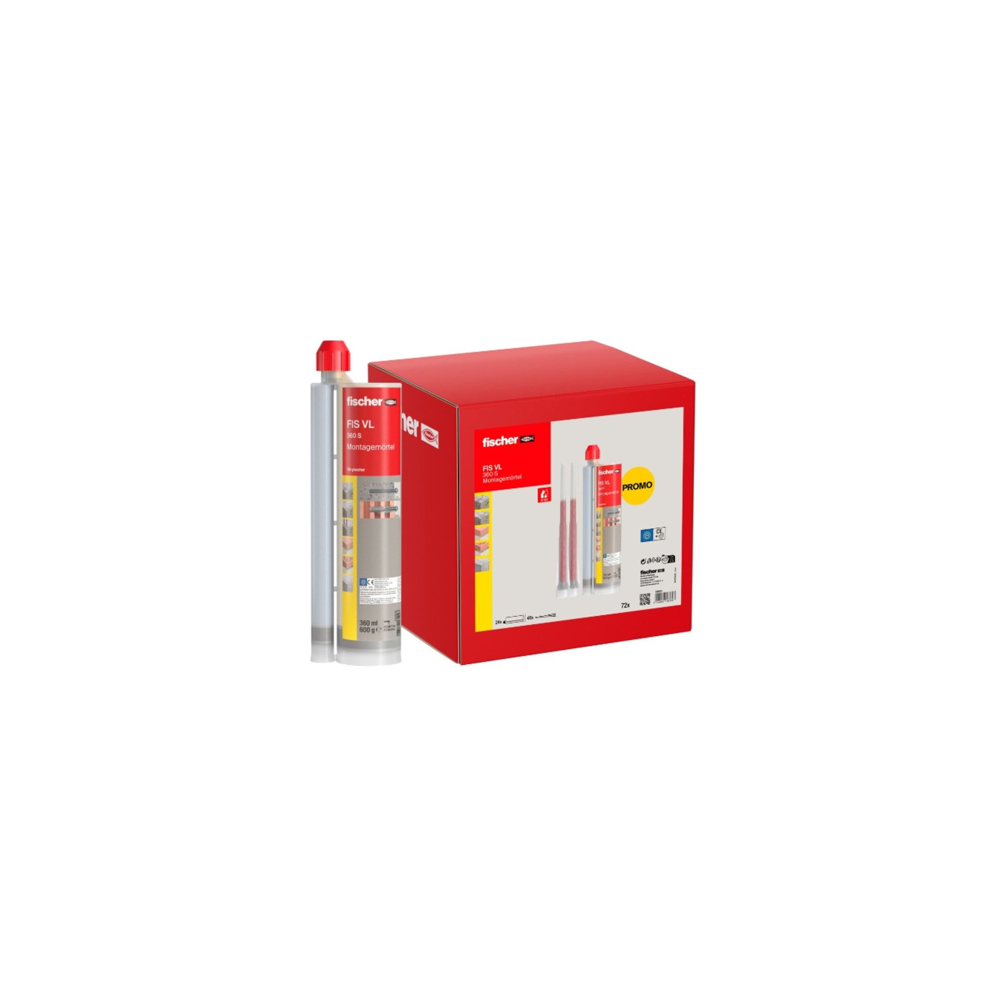 fischer fischer Montagemörtel FIS VL 360ml S UMK (24 Stück im Karton)