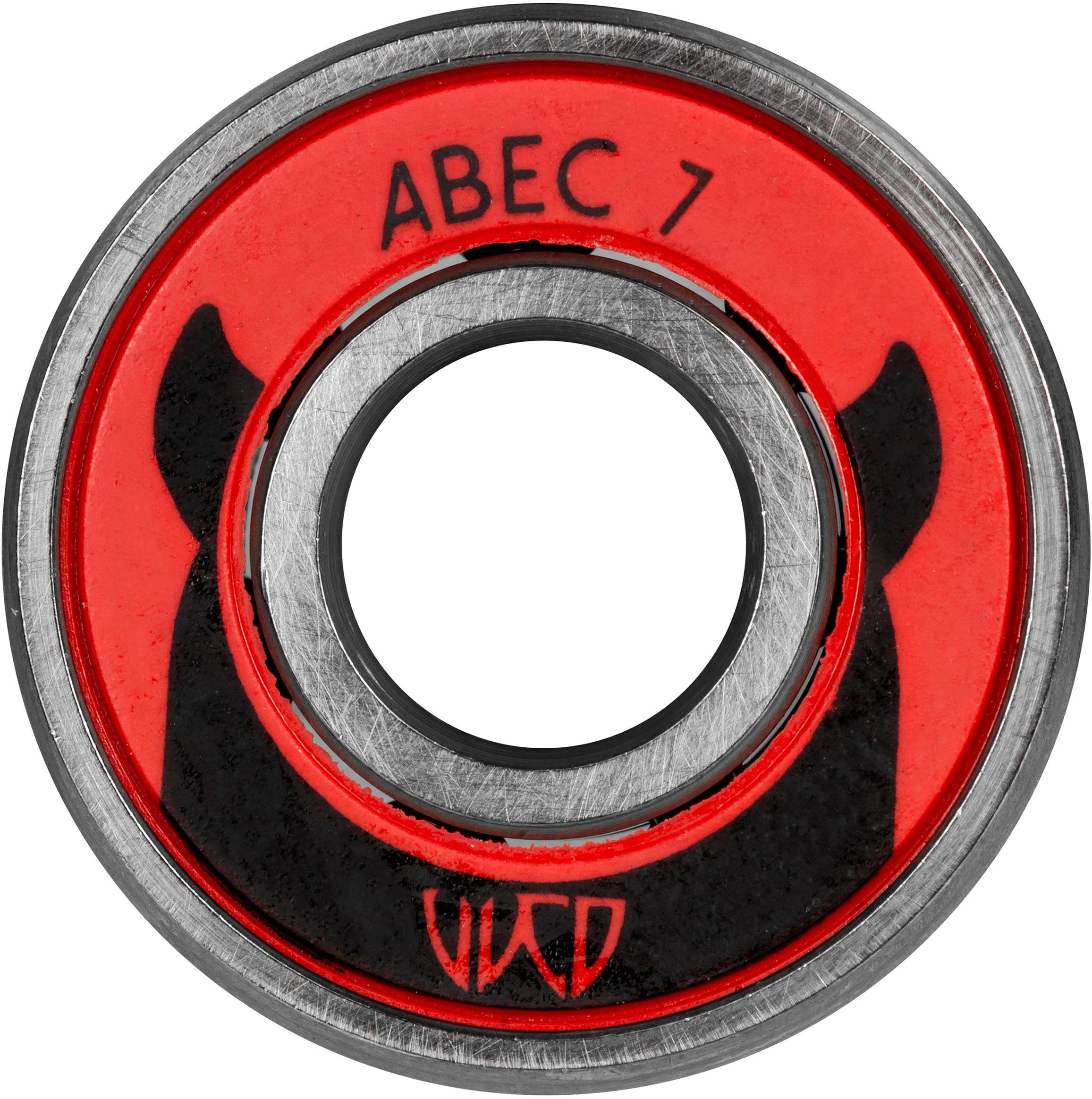 Wicked Kugellager ABEC 7 Freespin - 16-pack (Packung, 16-St)