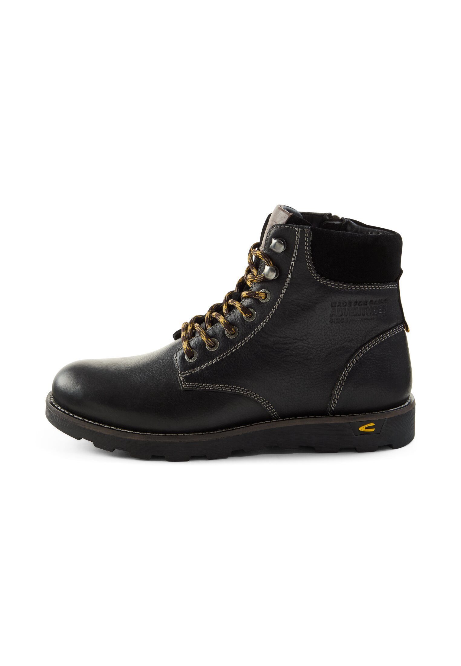 camel active Schnürboot aus echtem Nappaleder Schnürschuh günstig online kaufen