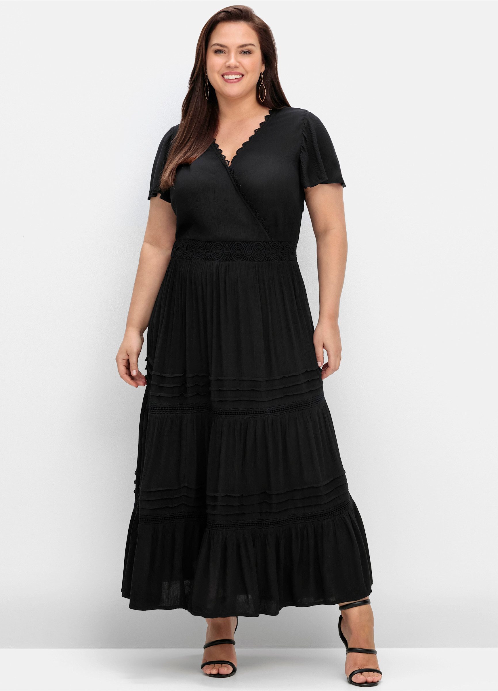 sheego by Joe Browns Etuikleid Maxikleid günstig online kaufen