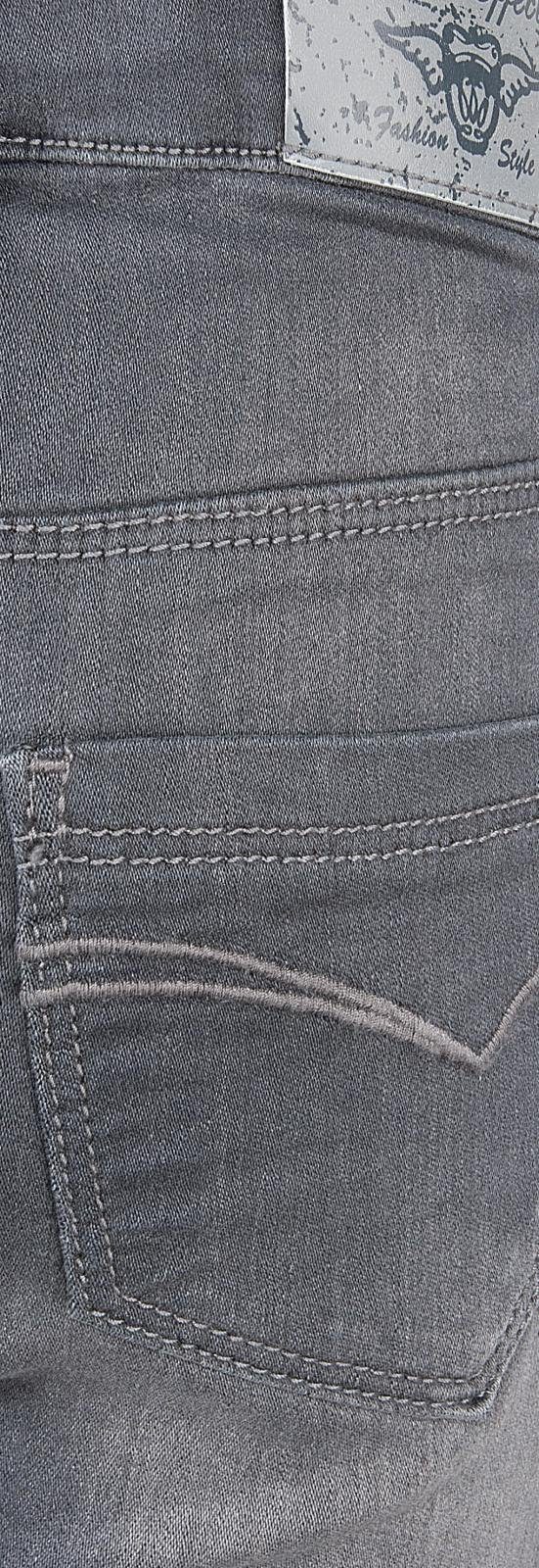 BLUE EFFECT Regular-fit-Jeans Jeans Hose ultra grey stretch regular Skinny dark