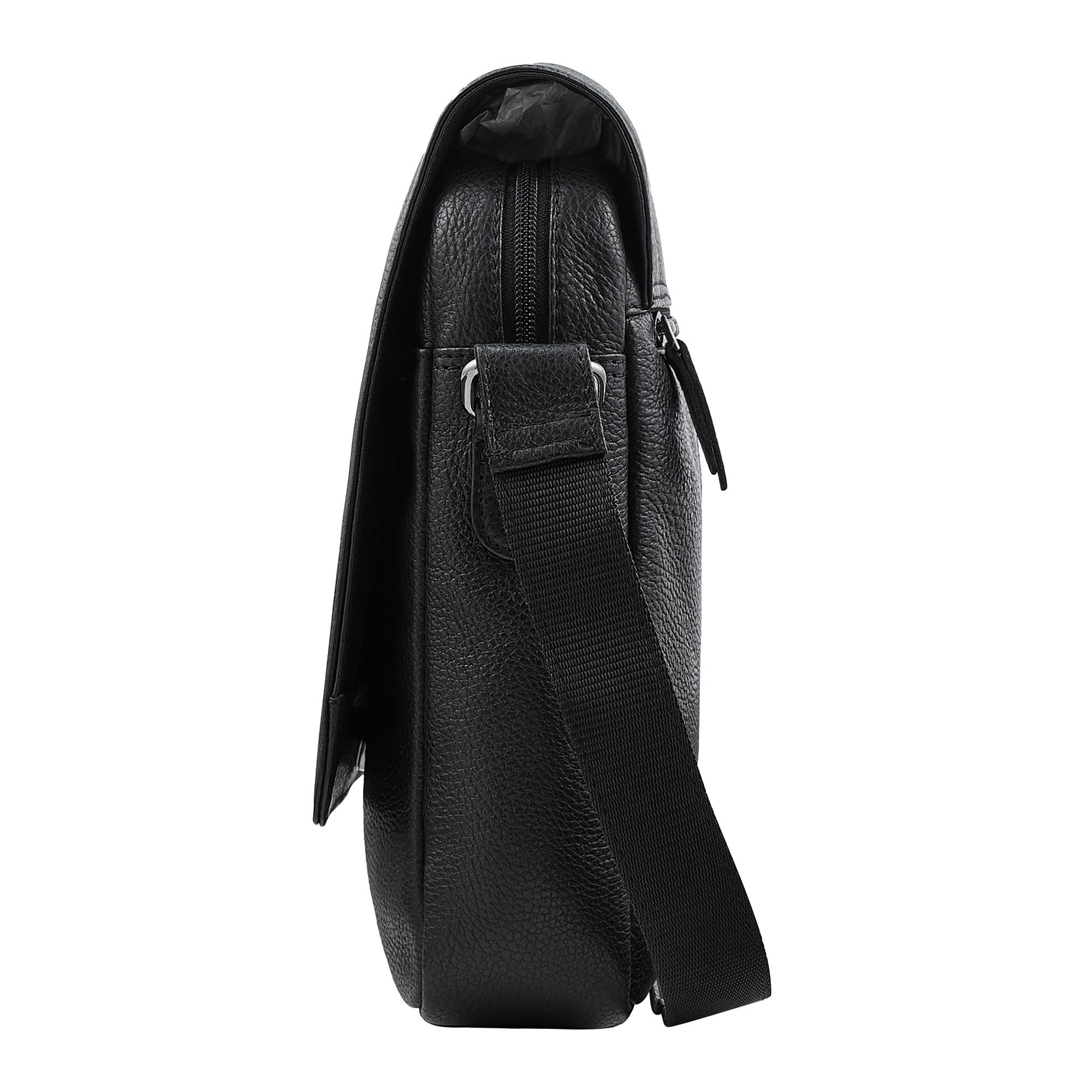 STILORD Schultertasche "Remo" Stilvolle Umhängetasche Herren Klein Leder Tablet 10,1 Zoll