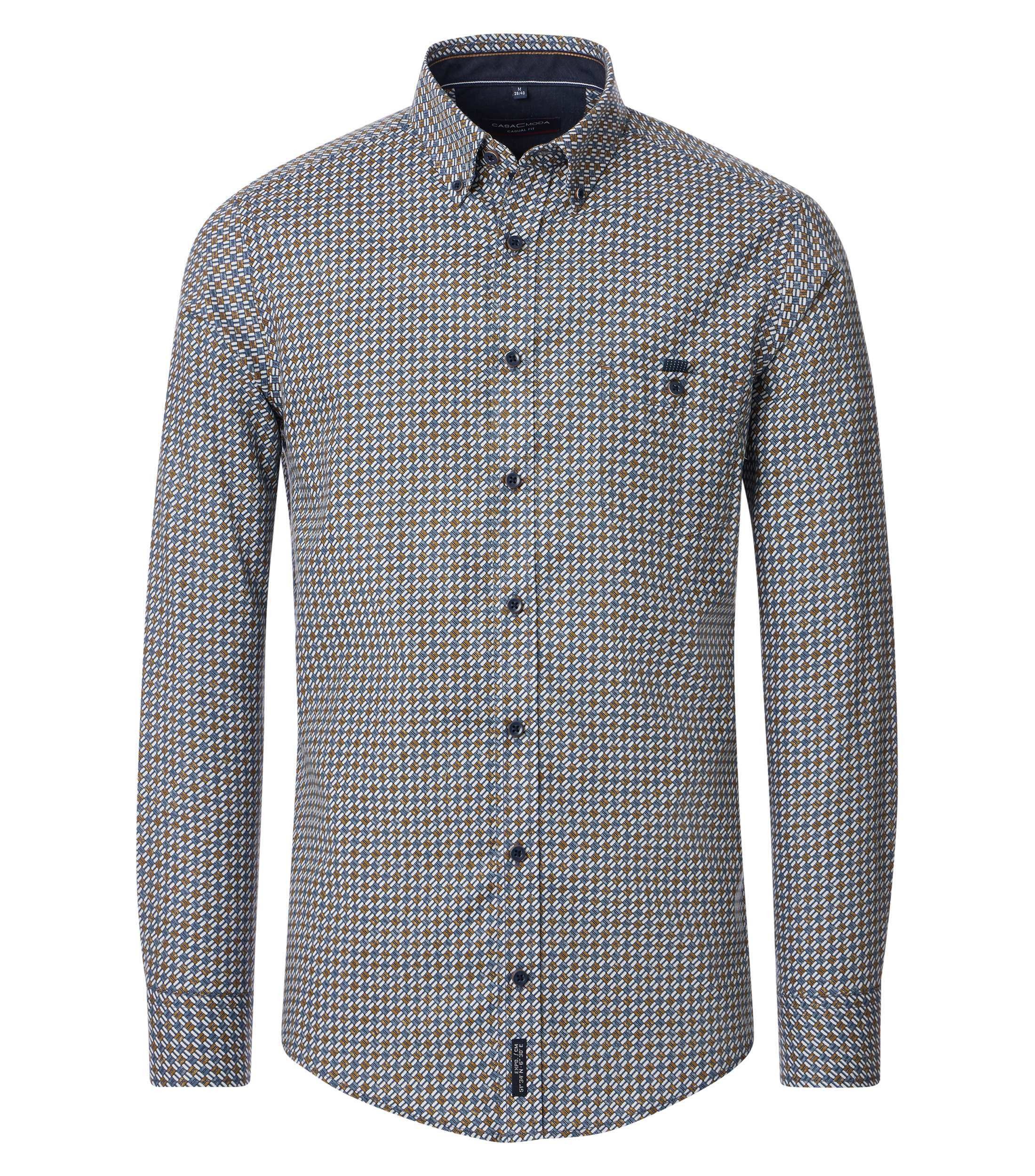 CASAMODA Langarmhemd CASAMODA Freizeithemd Print günstig online kaufen